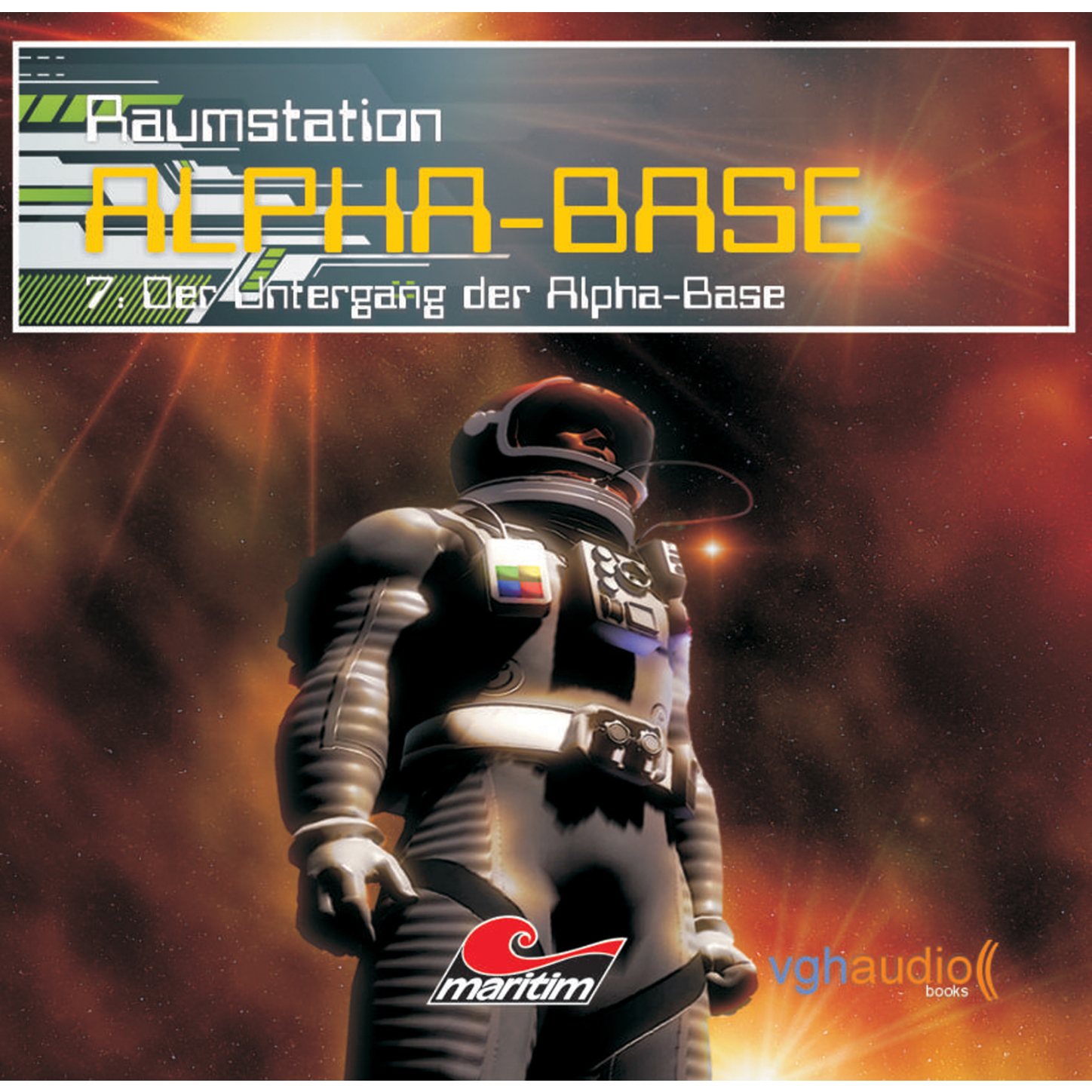 Обложка книги «Raumstation Alpha-Base, Folge 7: Der Untergang der Alpha-Base»