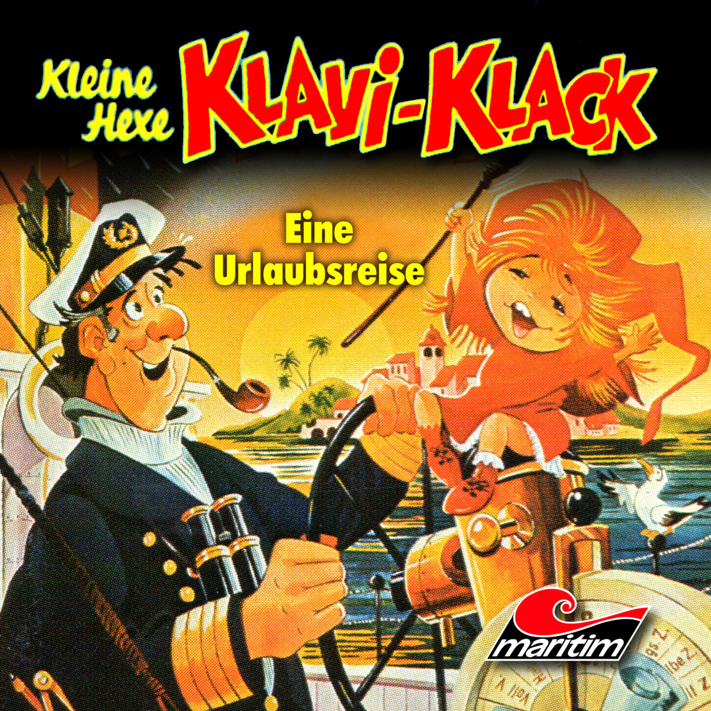 Обложка книги «Kleine Hexe Klavi-Klack, Folge 3: Eine Urlaubsreise»