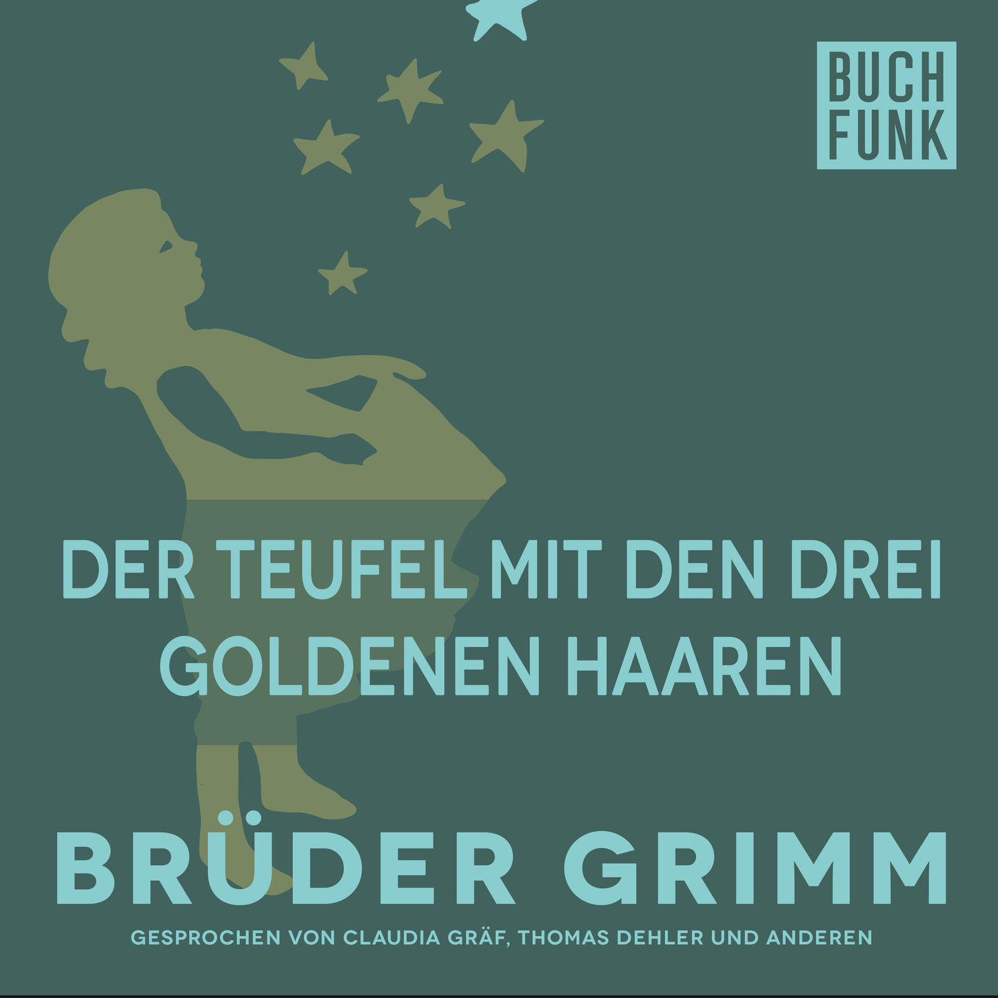 Обложка книги «Der Teufel mit den drei goldenen Haaren»