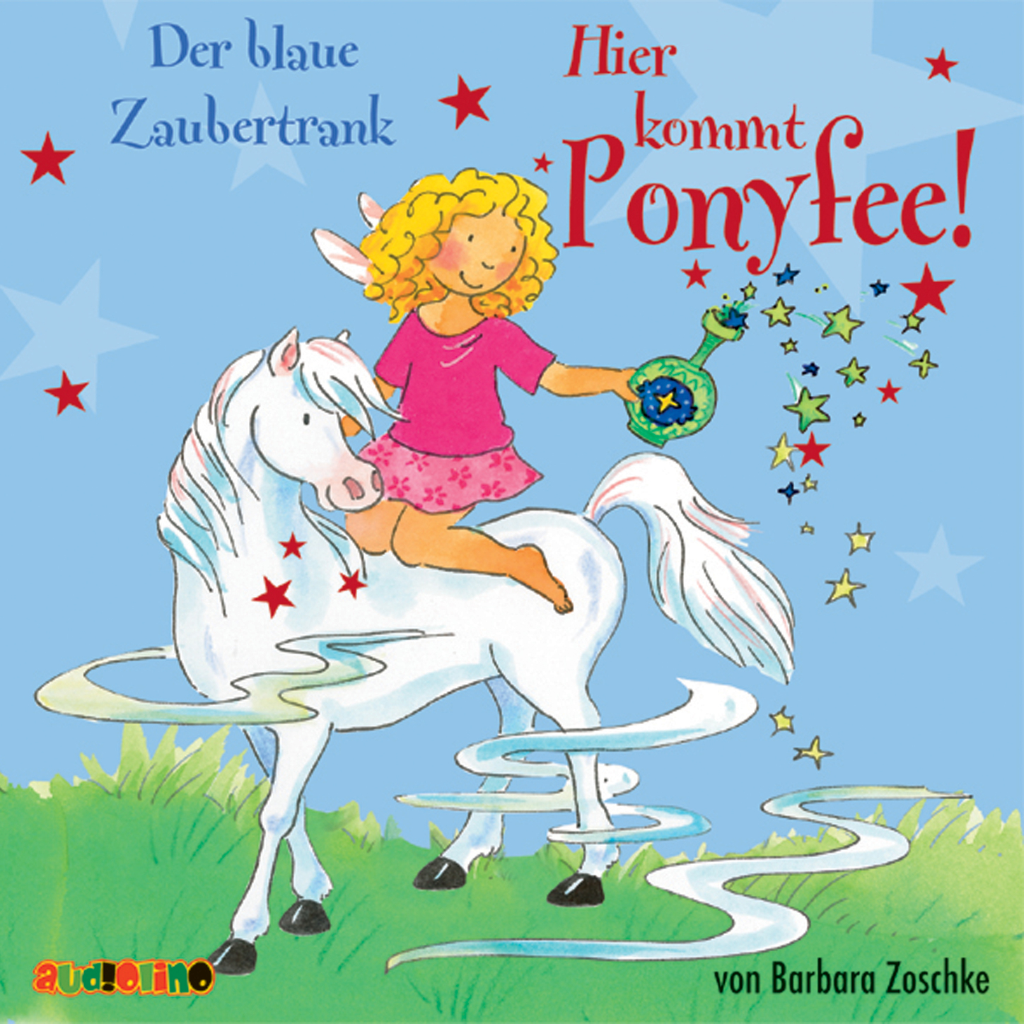 Обложка книги «Der blaue Zaubertrank - Hier kommt Ponyfee 9»