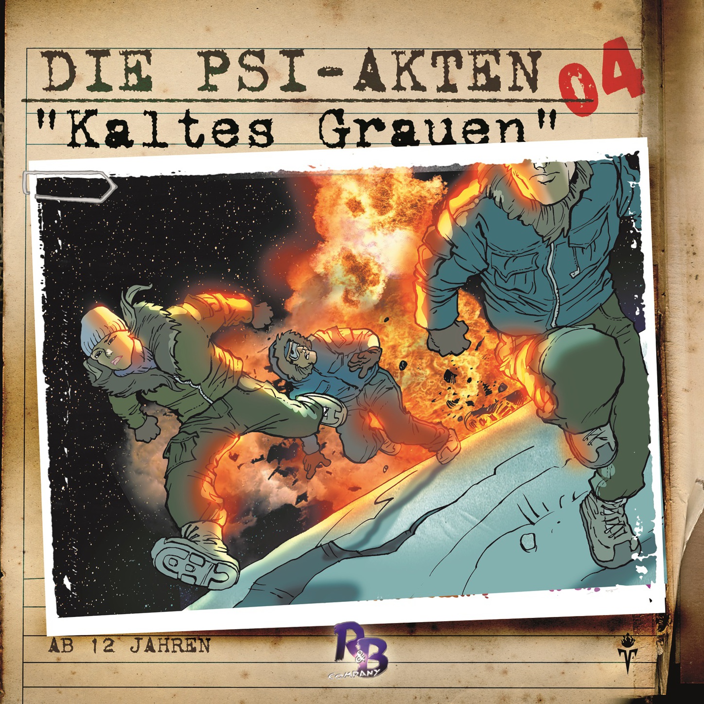 Обложка книги «Die PSI-Akten, Folge 4: Kaltes Grauen»