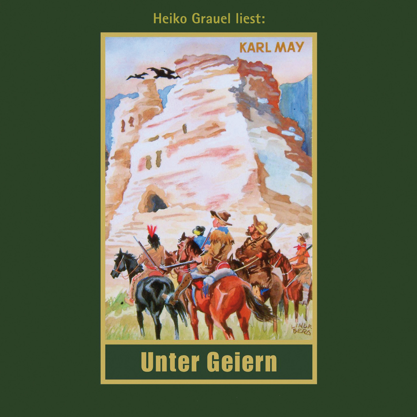 Обложка книги «Unter Geiern - Karl Mays Gesammelte Werke, Band 35 (Ungekürzte Lesung)»
