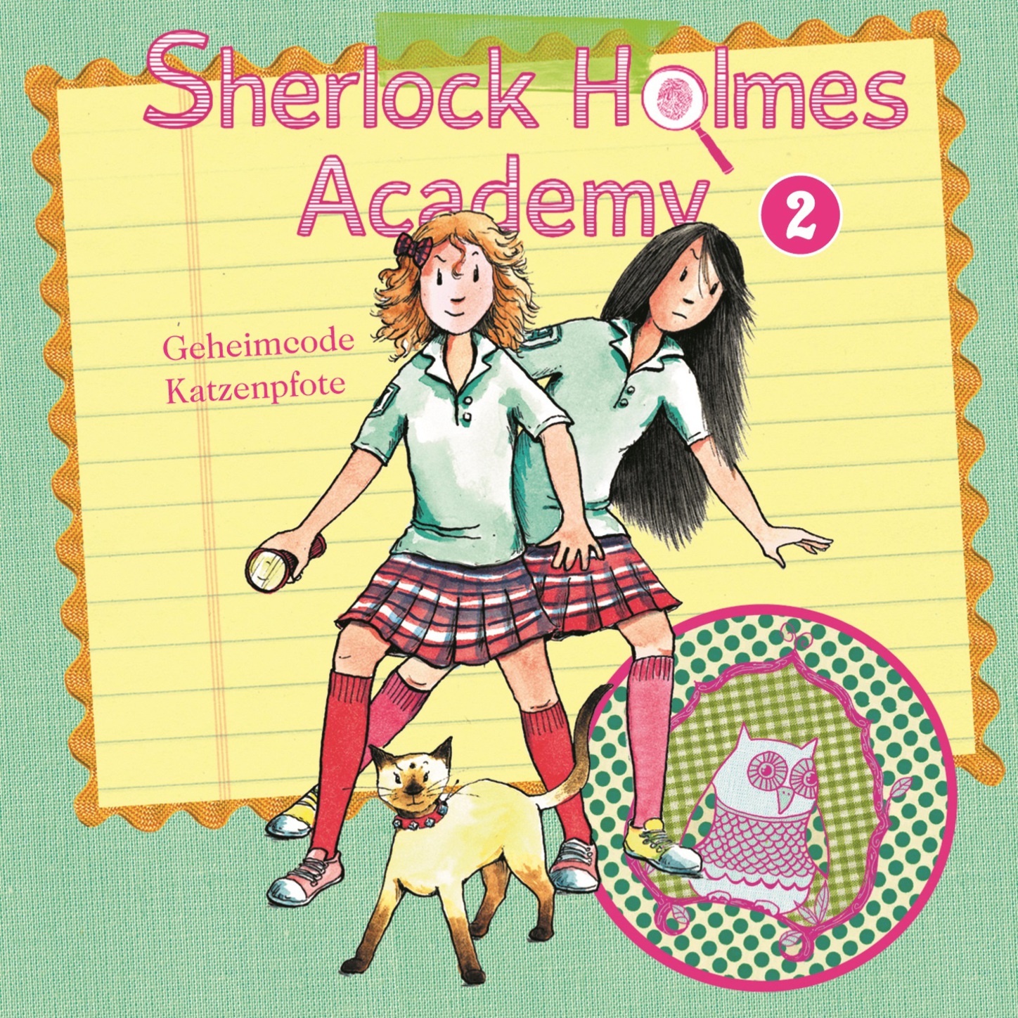 Обложка книги «Sherlock Holmes Academy, Folge 2: Geheimcode Katzenpfote»