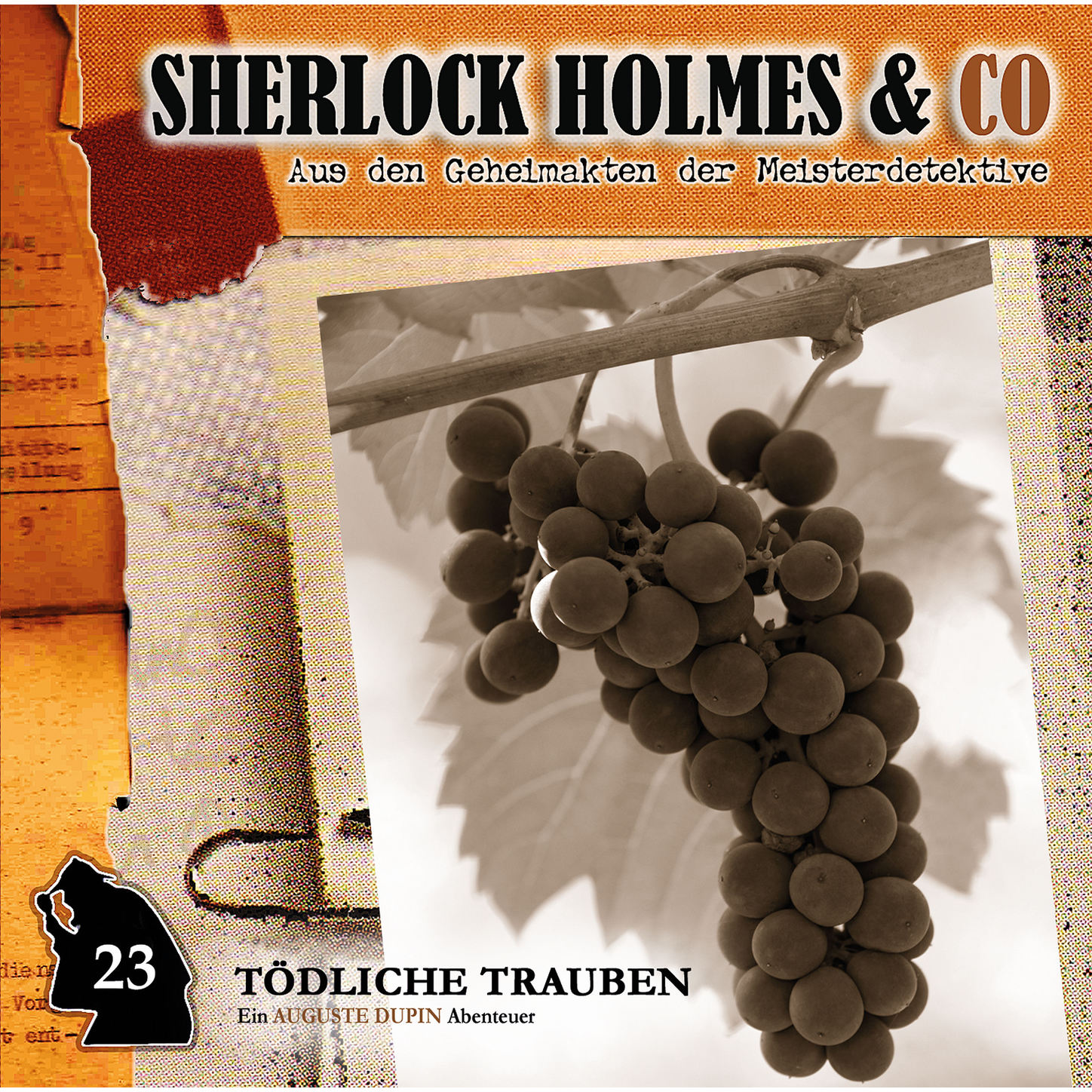 Обложка книги «Sherlock Holmes & Co, Folge 23: Tödliche Trauben»