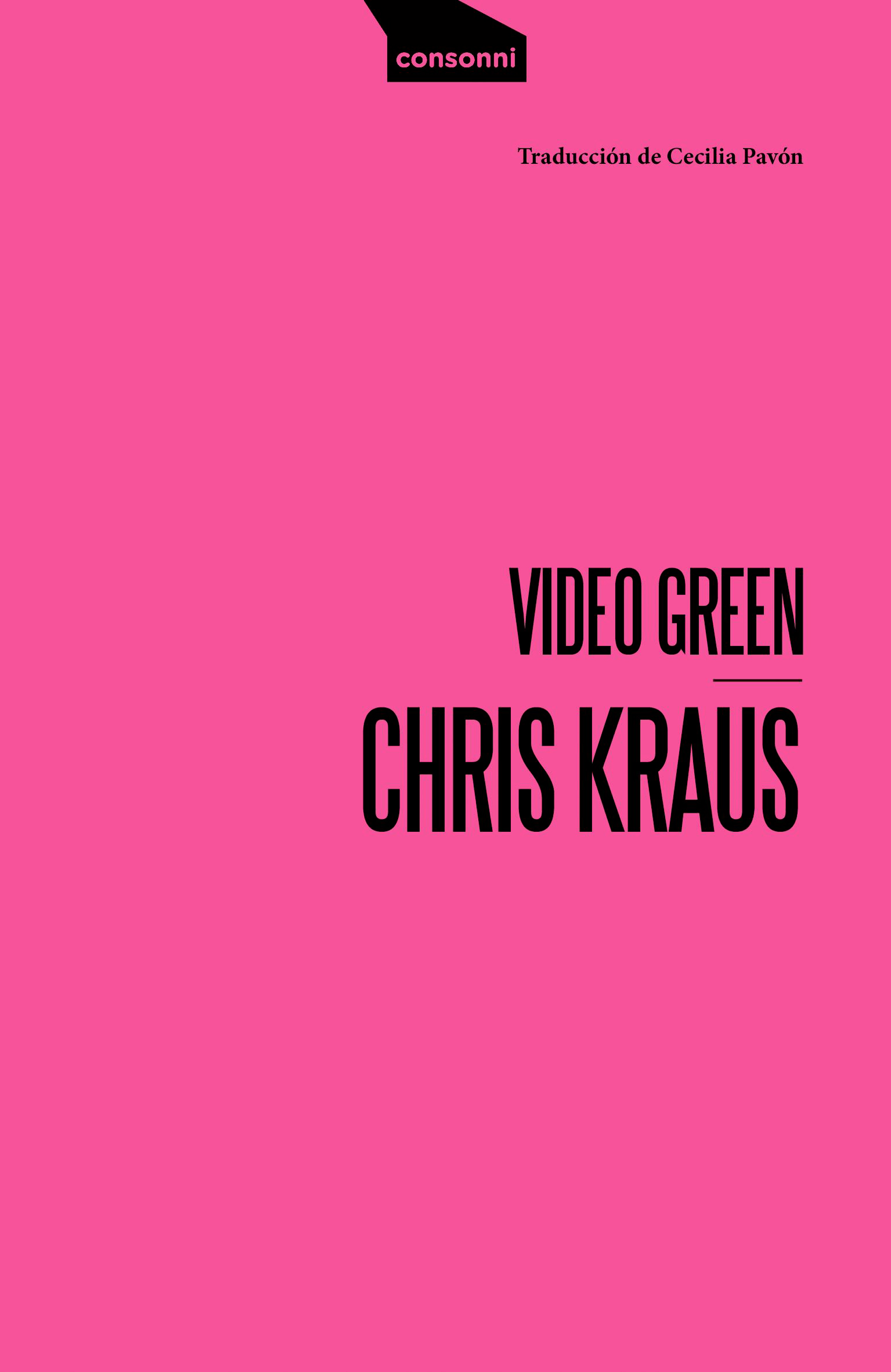 Обложка книги «Video Green»