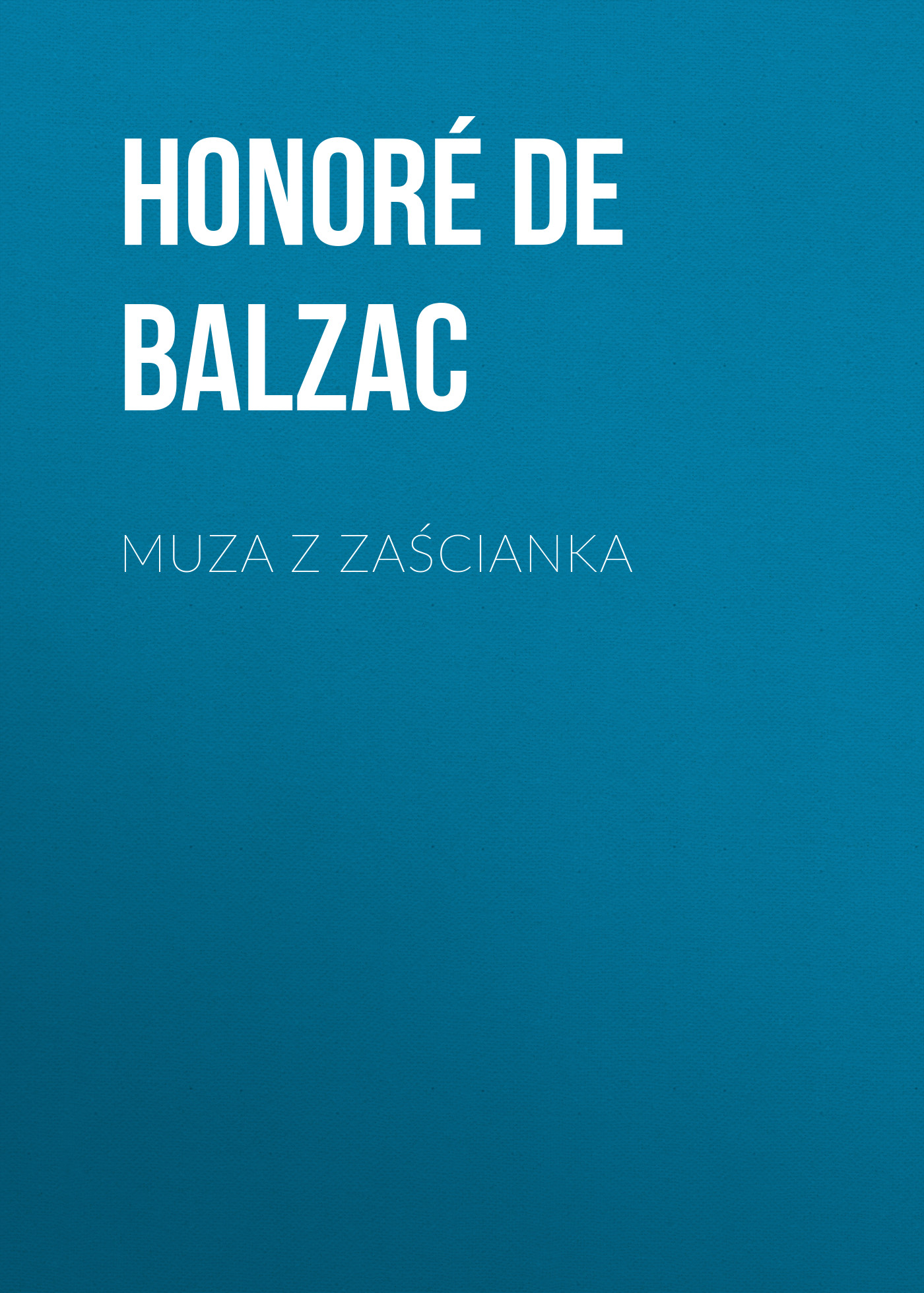 Обложка книги «Muza z zaścianka»
