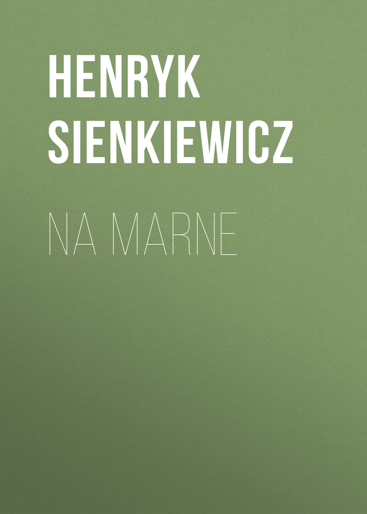 Обложка книги «Na marne»