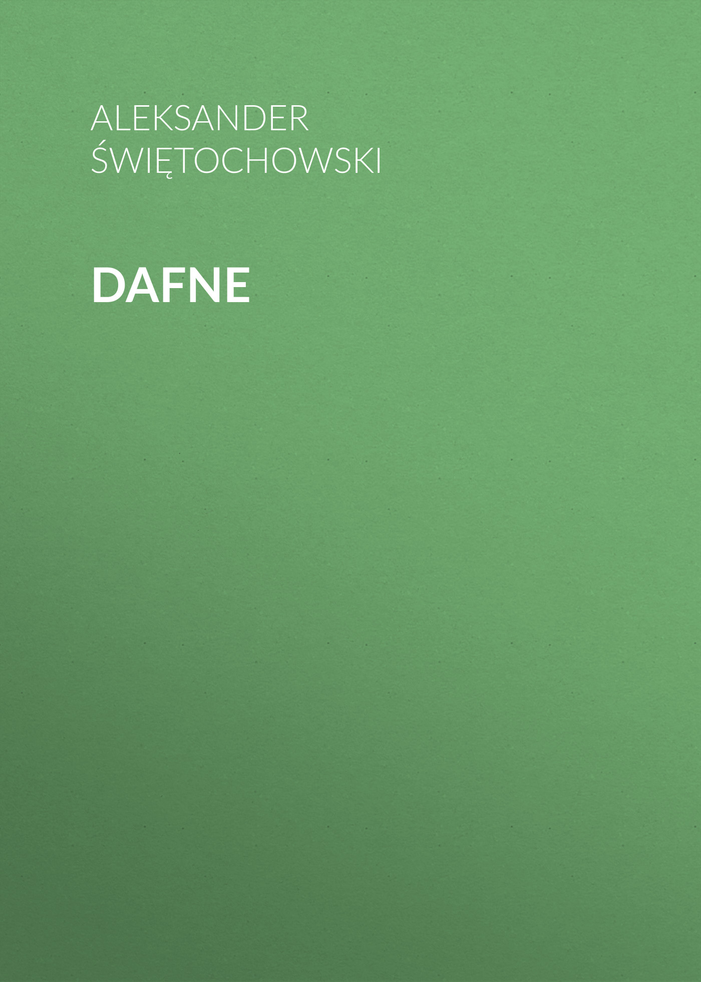 Обложка книги «Dafne»