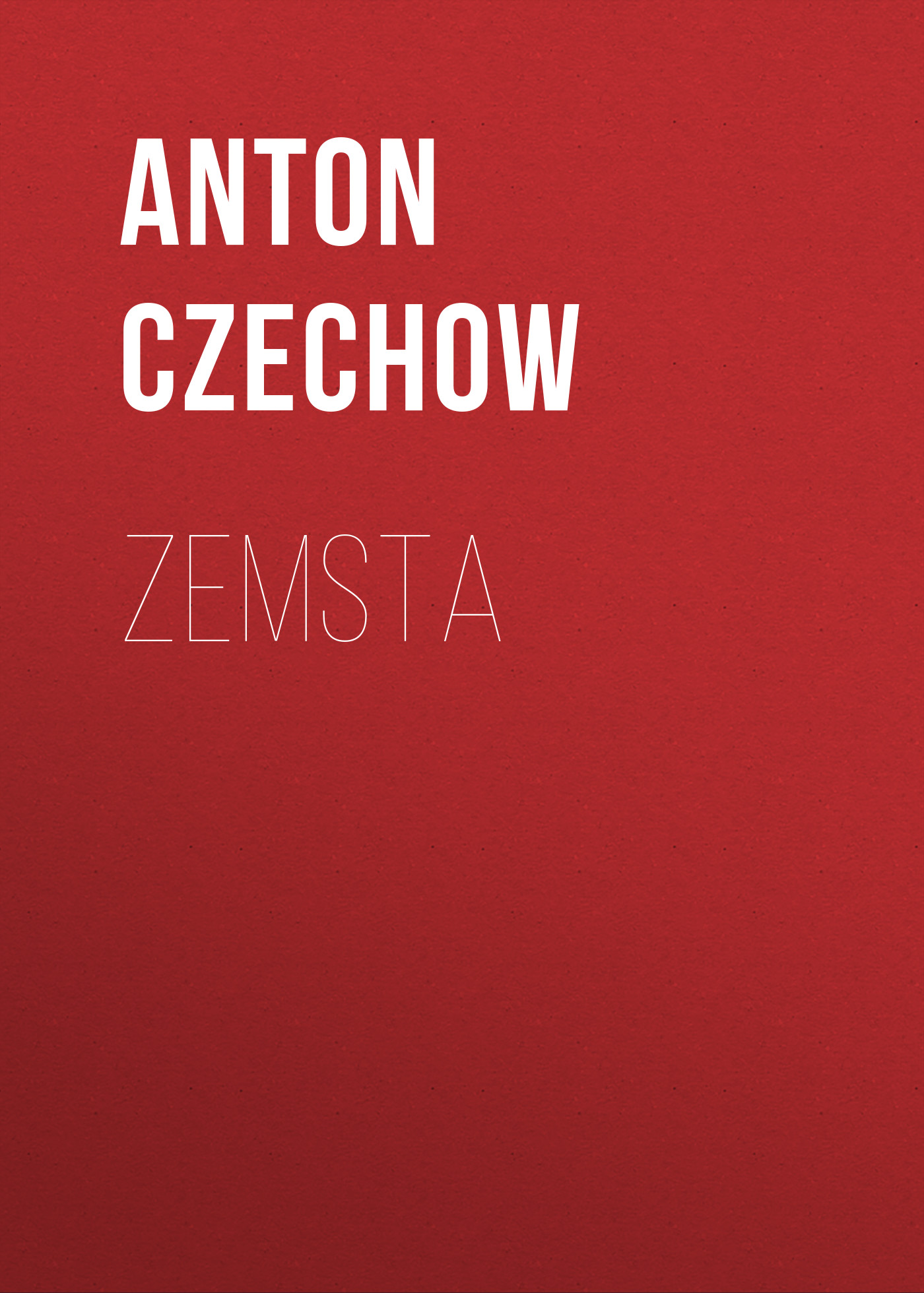Обложка книги «Zemsta»