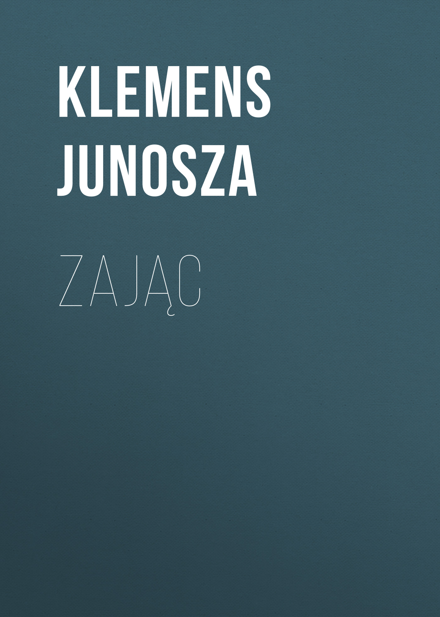 Обложка книги «Zając»
