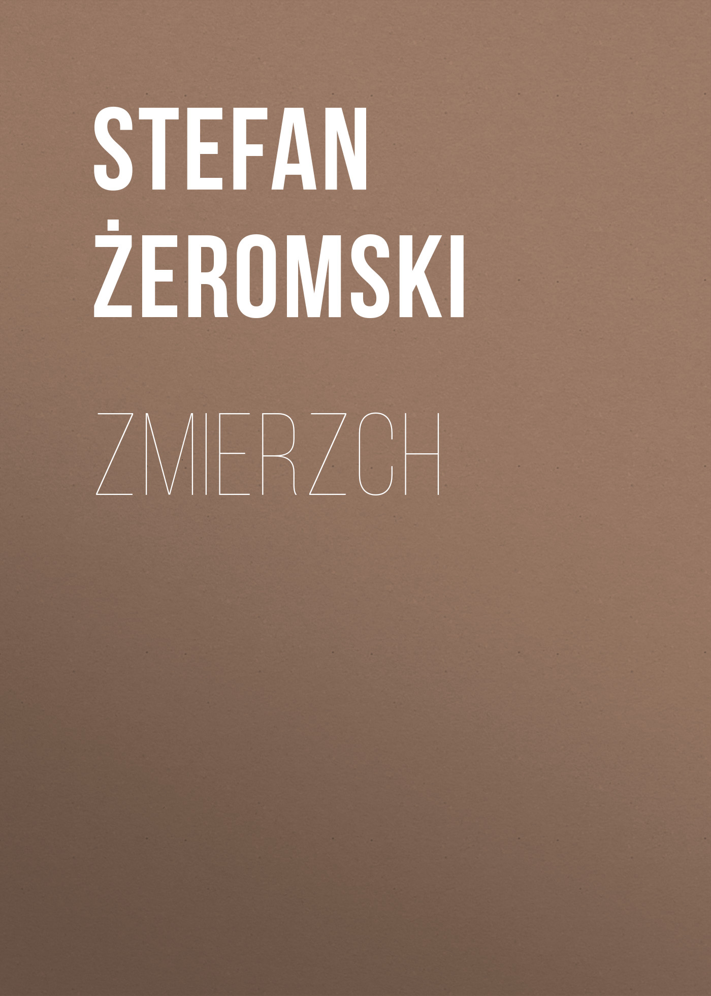 Обложка книги «Zmierzch»