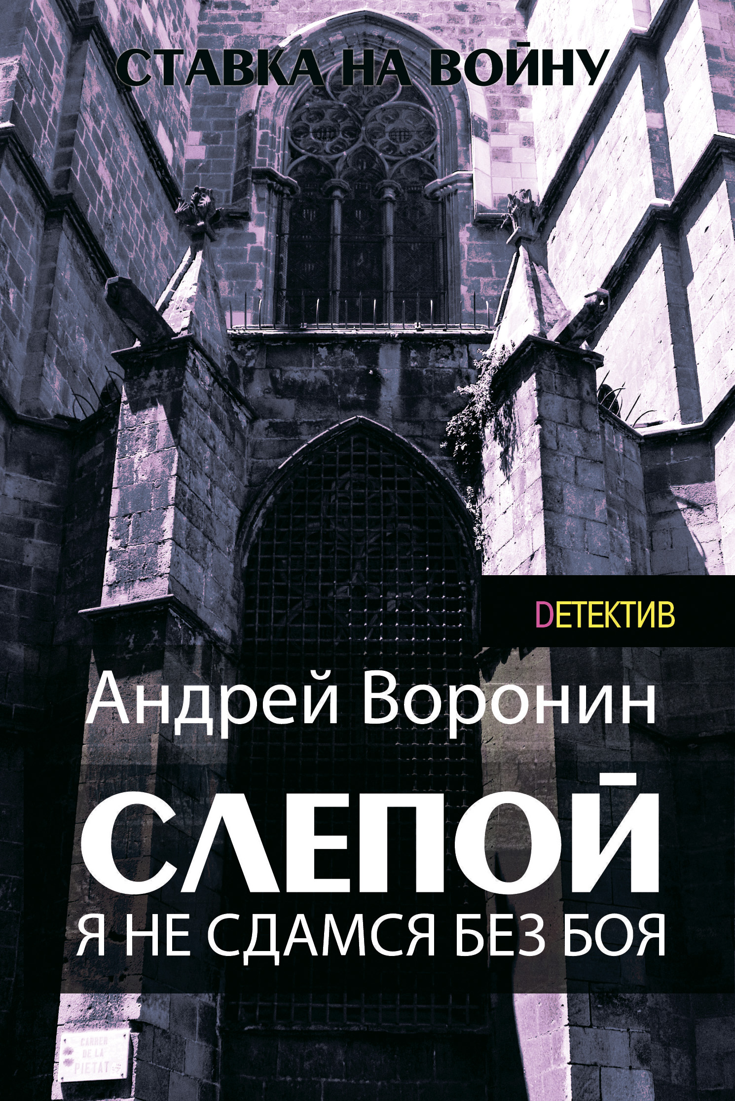Обложка книги «Слепой. Я не сдамся без боя!»