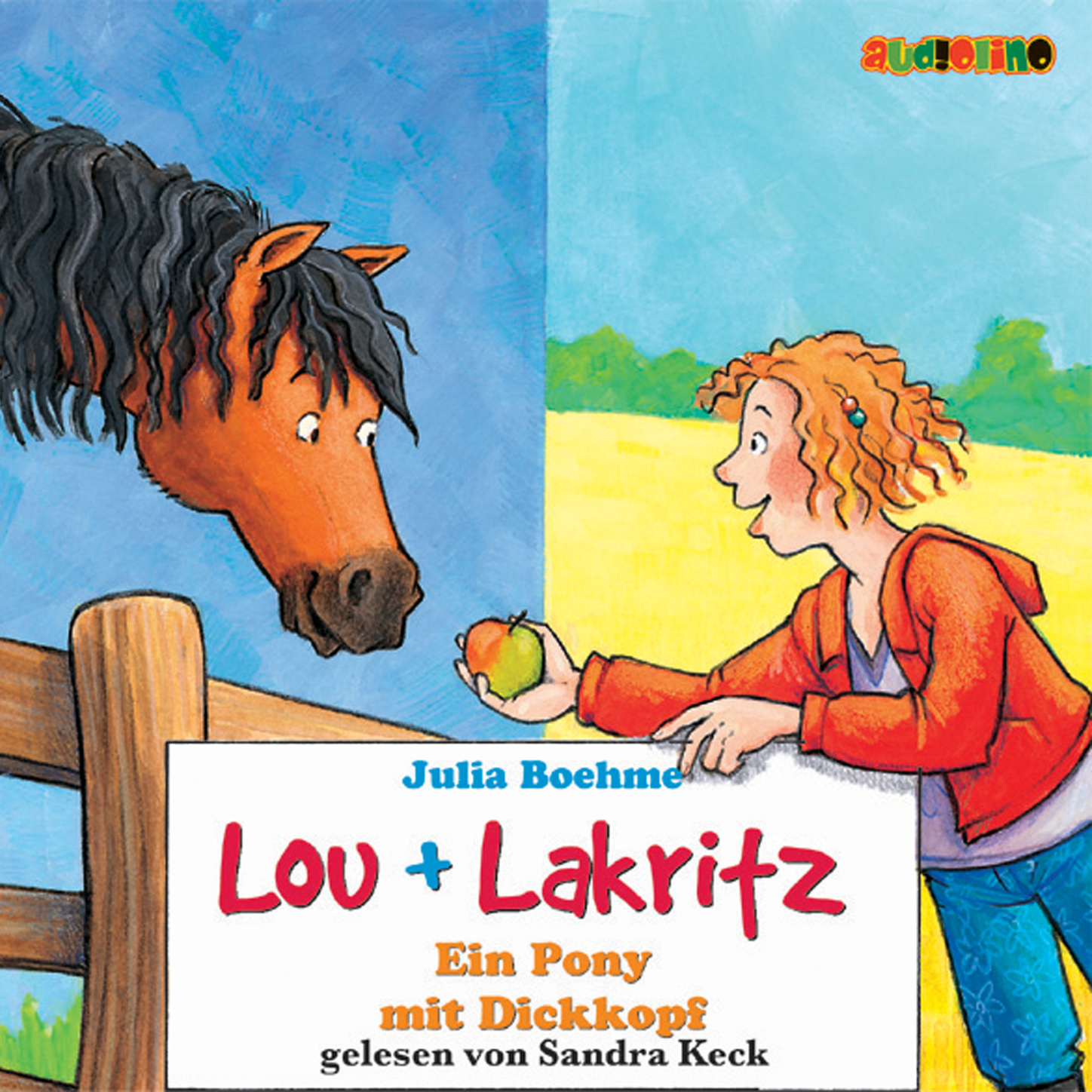 Обложка книги «Ein Pony mit Dickkopf - Lou + Lakritz 1»