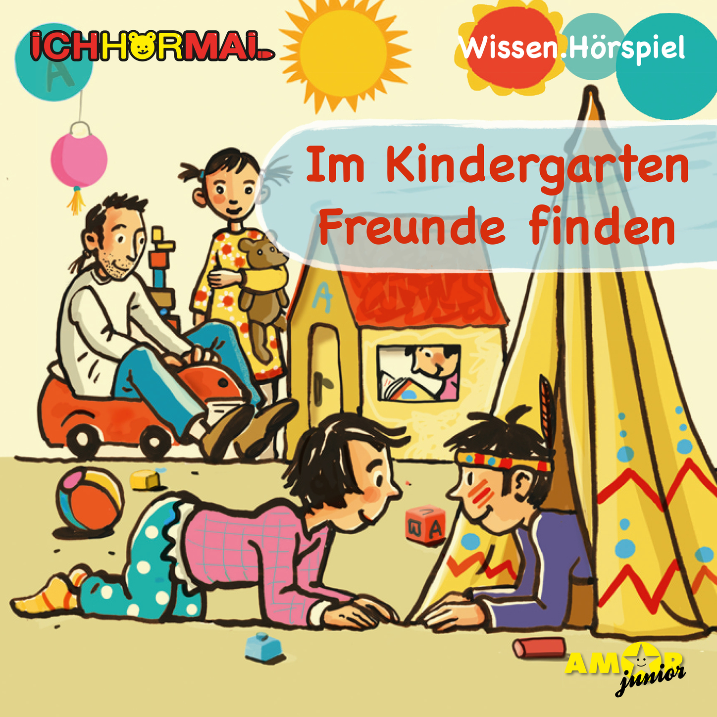 Обложка книги «Im Kindergarten Freunde finden (Ungekürzt)»