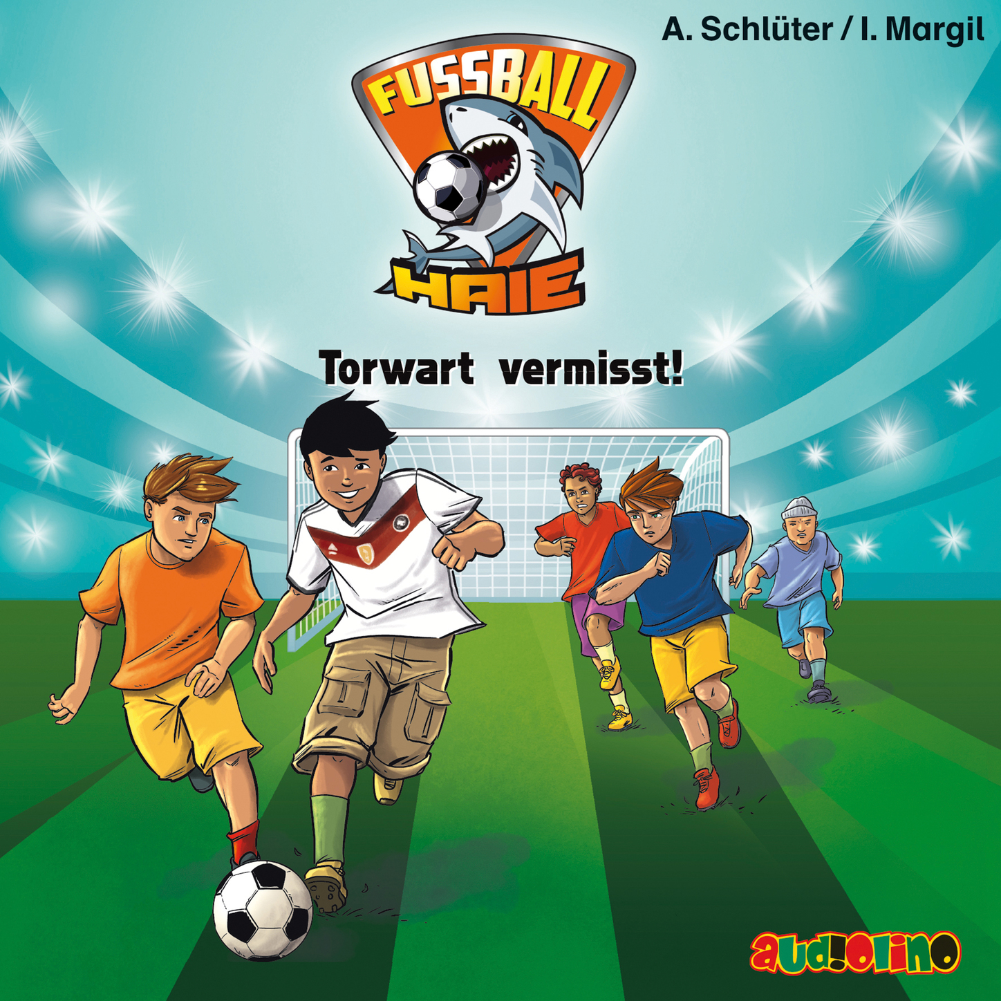 Обложка книги «Torwart vermisst! - Fußball-Haie 7»