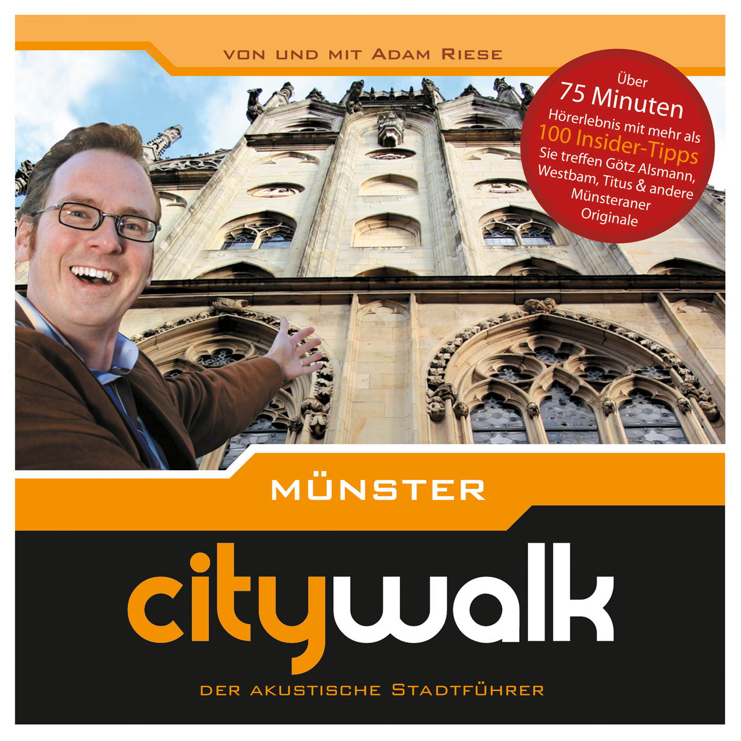 Обложка книги «Münster - Citywalk - Der akustische Stadtführer»