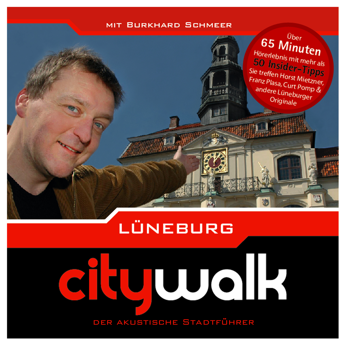 Обложка книги «Lüneburg - Citywalk - Der akustische Stadtführer»