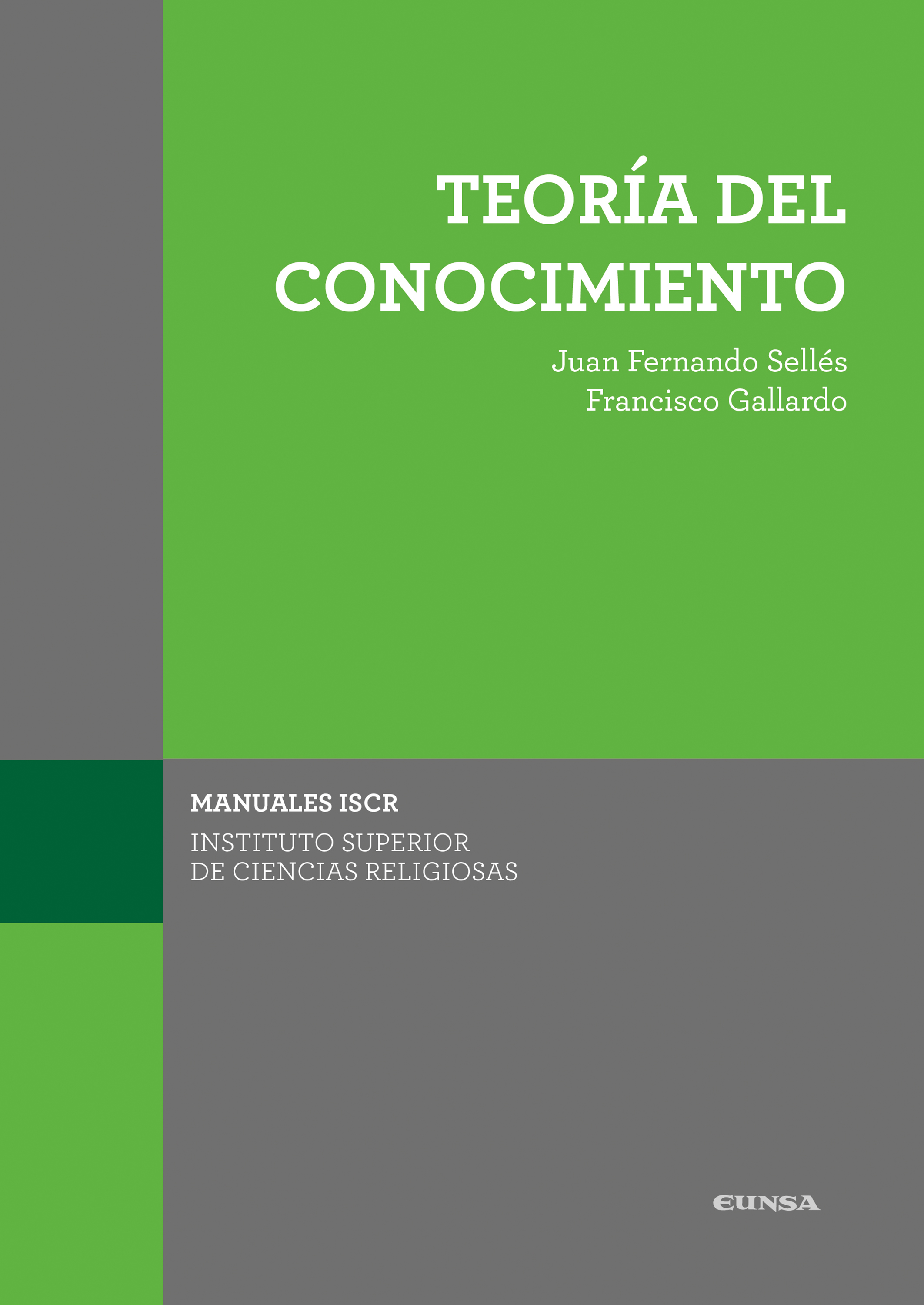 Обложка книги «Teoría del conocimiento»