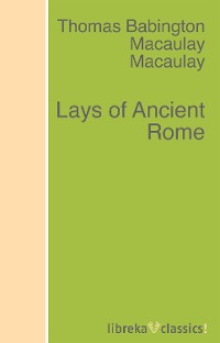 Обложка книги «Lays of Ancient Rome»