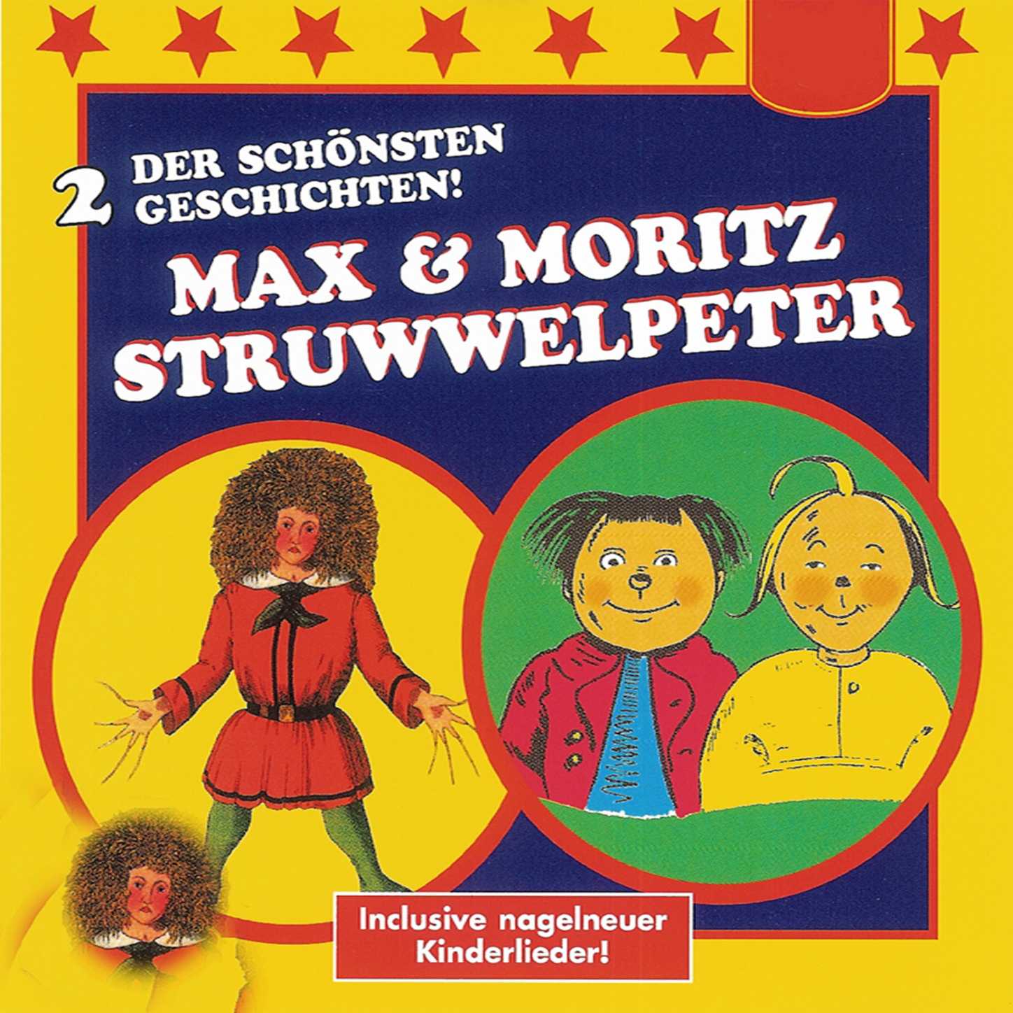 Обложка книги «Der Struwwelpeter / Max & Moritz»
