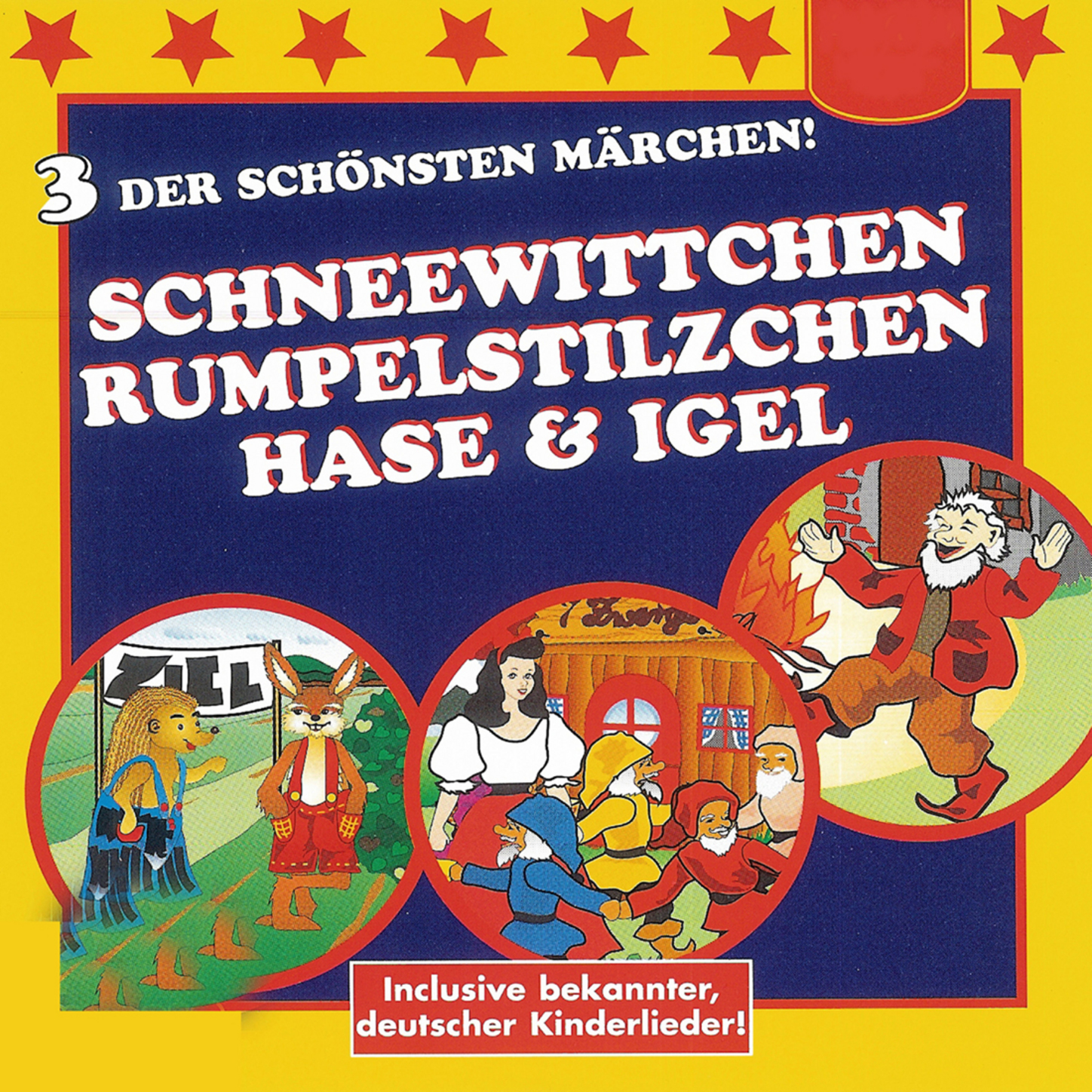 Обложка книги «Schneewittchen / Rumpelstilzchen / Hase & Igel»
