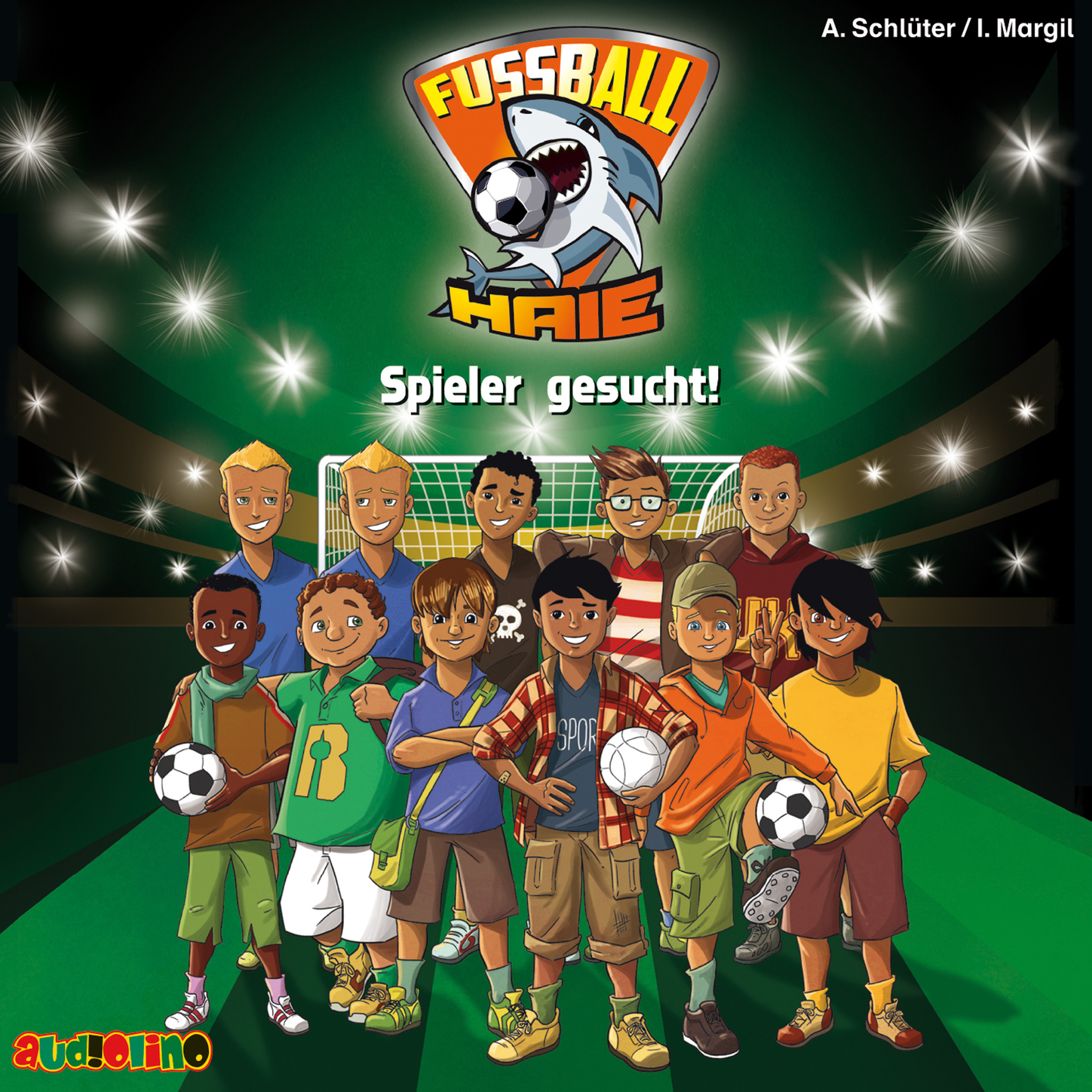 Обложка книги «Spieler gesucht! - Fußball-Haie 1»