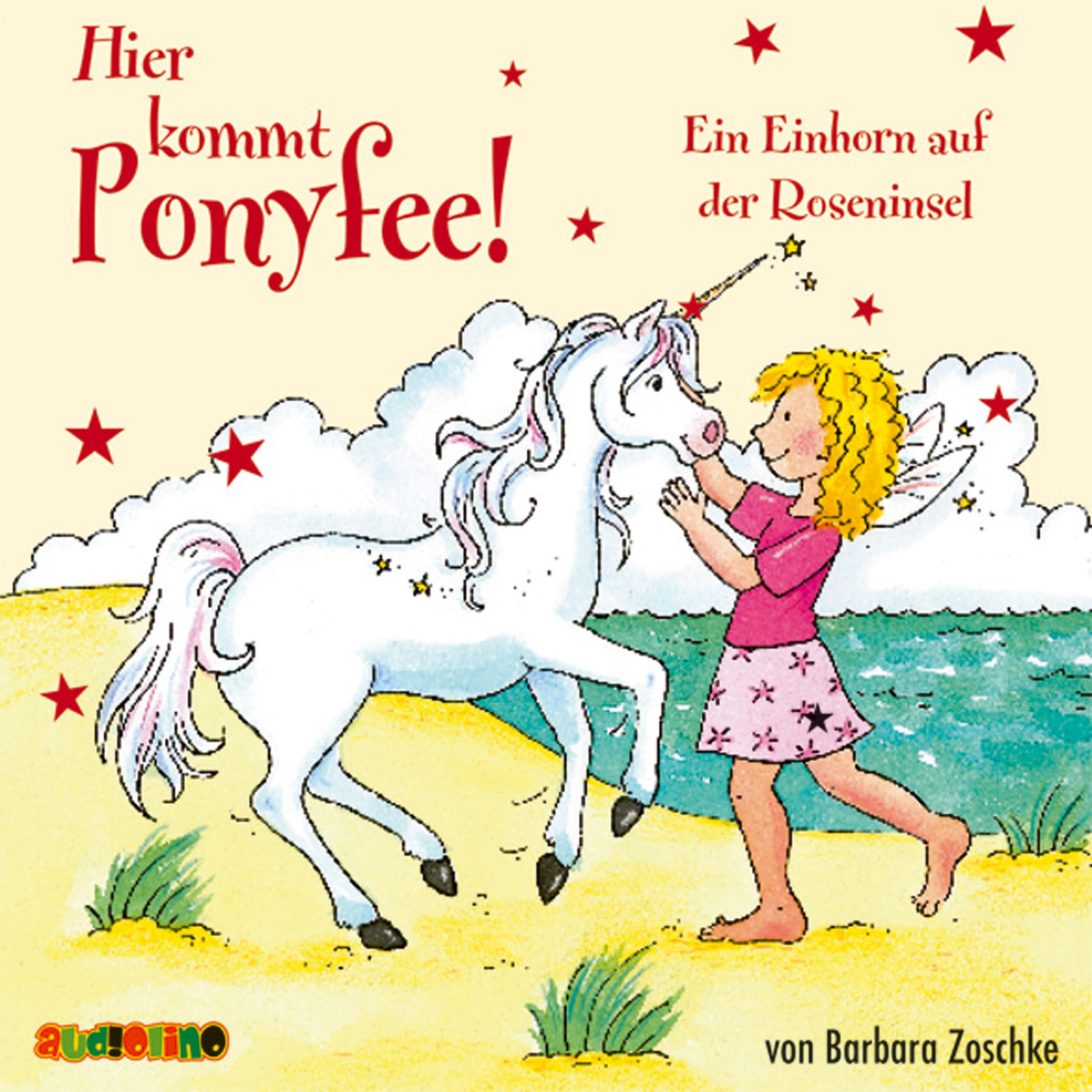 Обложка книги «Das Einhorn auf der Roseninsel - Hier kommt Ponyfee 16»