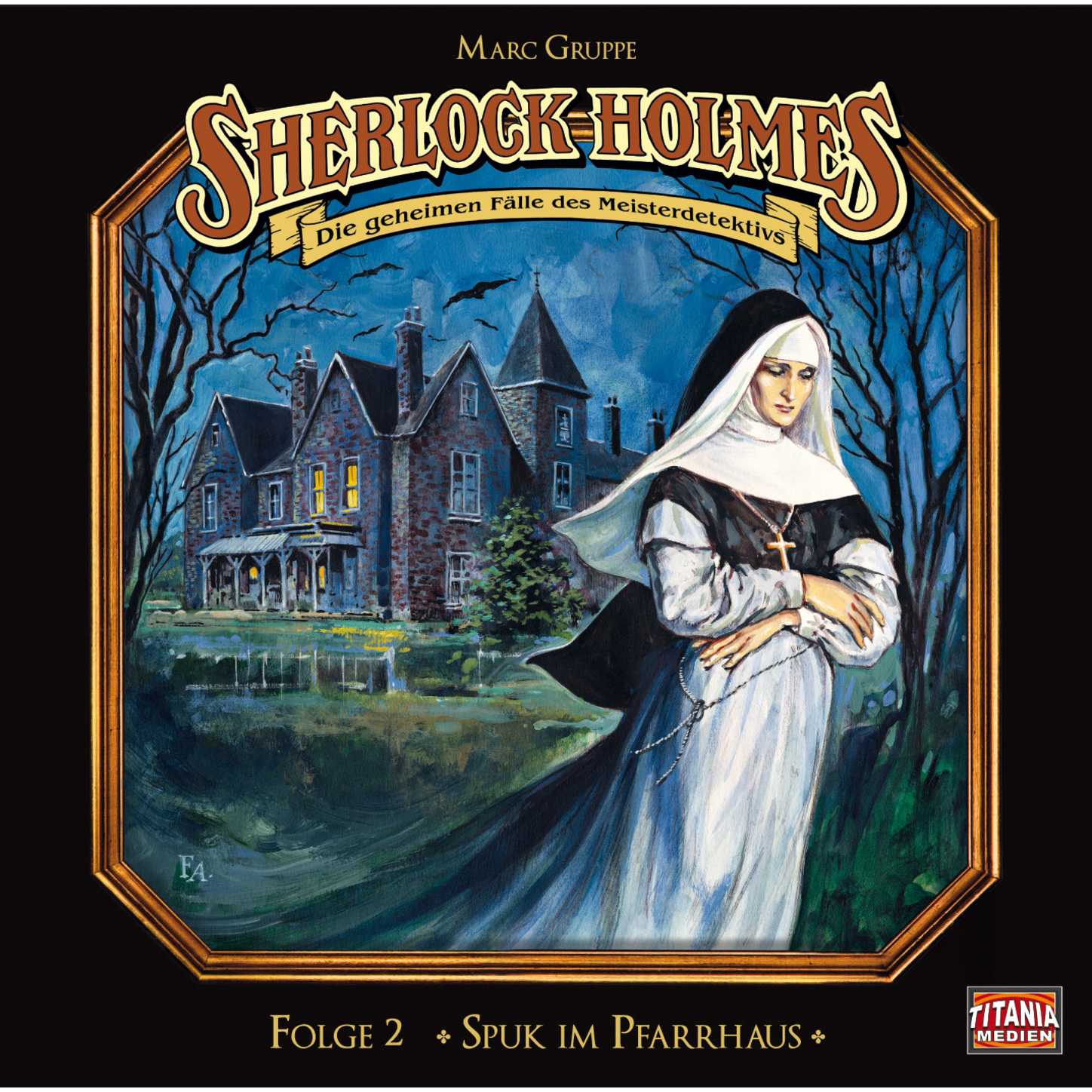 Обложка книги «Sherlock Holmes - Die geheimen Fälle des Meisterdetektivs, Folge 2: Spuk im Pfarrhaus»