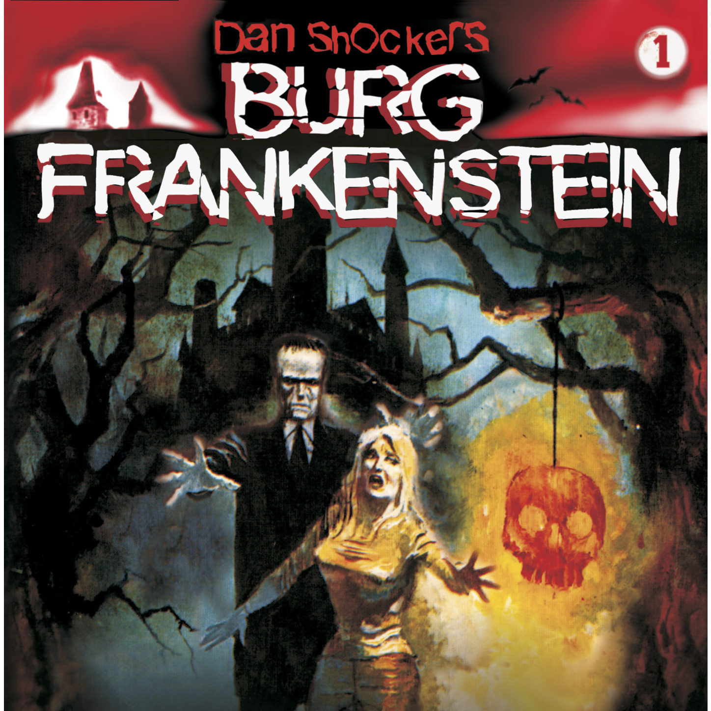 Обложка книги «Dan Shockers Burg Frankenstein, Folge 1: Schreckensnacht auf Burg Frankenstein»
