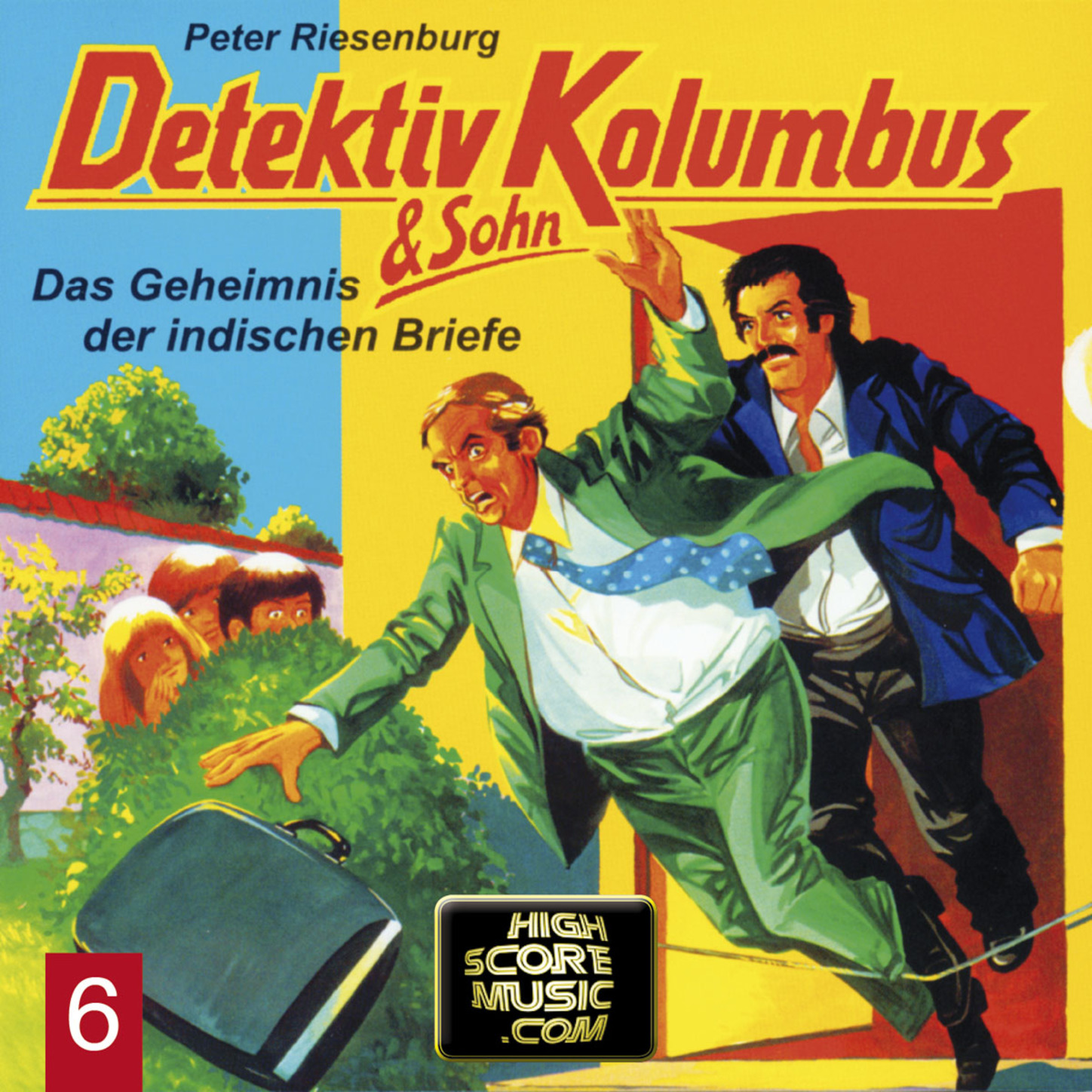 Обложка книги «Detektiv Kolumbus & Sohn, Folge 6: Das Geheimnis der indischen Briefe»