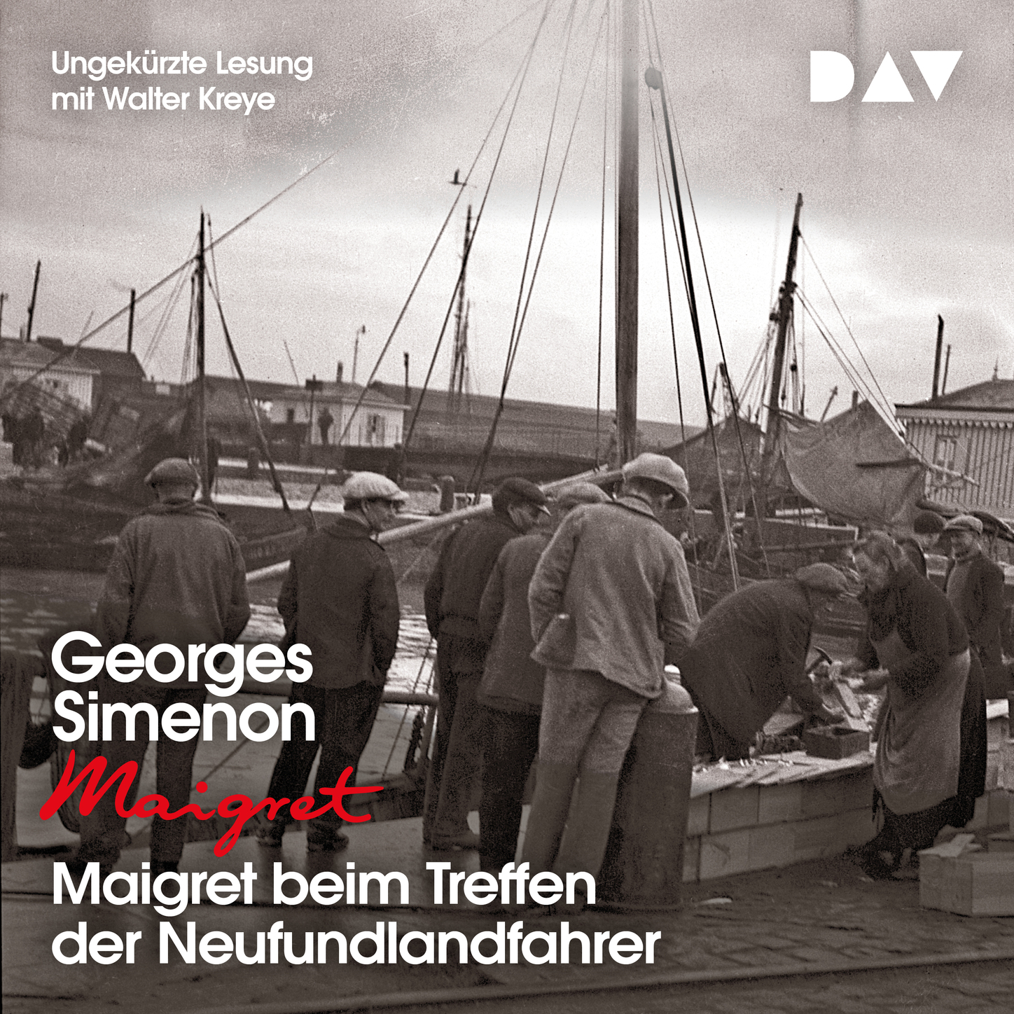 Обложка книги «Maigret beim Treffen der Neufundlandfahrer (Ungekürzt)»