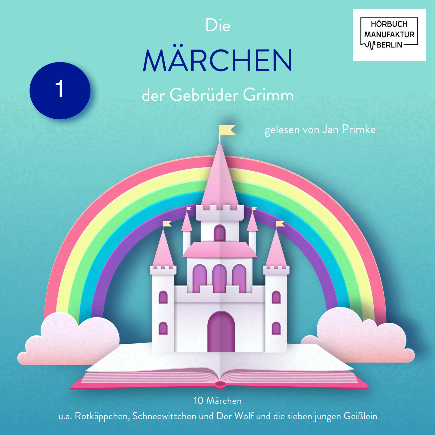 Обложка книги «Die Märchen der Gebrüder Grimm - 10 Märchen (ungekürzt)»