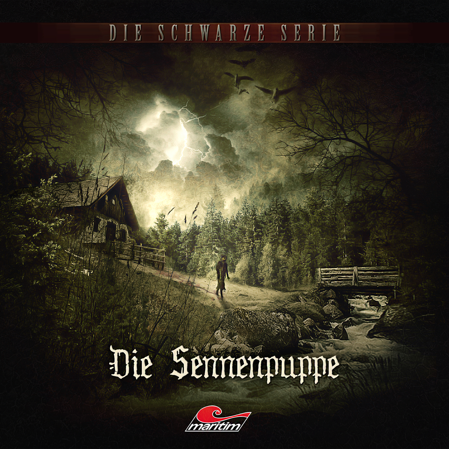 Обложка книги «Die schwarze Serie, Folge 15: Die Sennenpuppe»