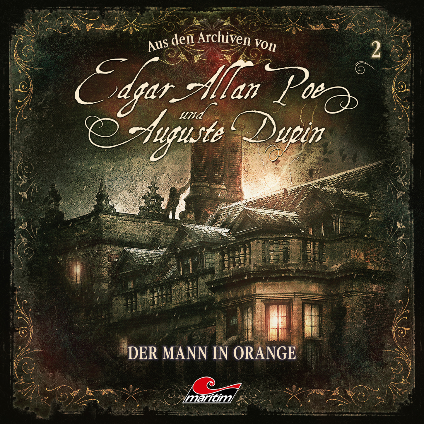 Обложка книги «Edgar Allan Poe & Auguste Dupin, Aus den Archiven, Folge 2: Der Mann in Orange»