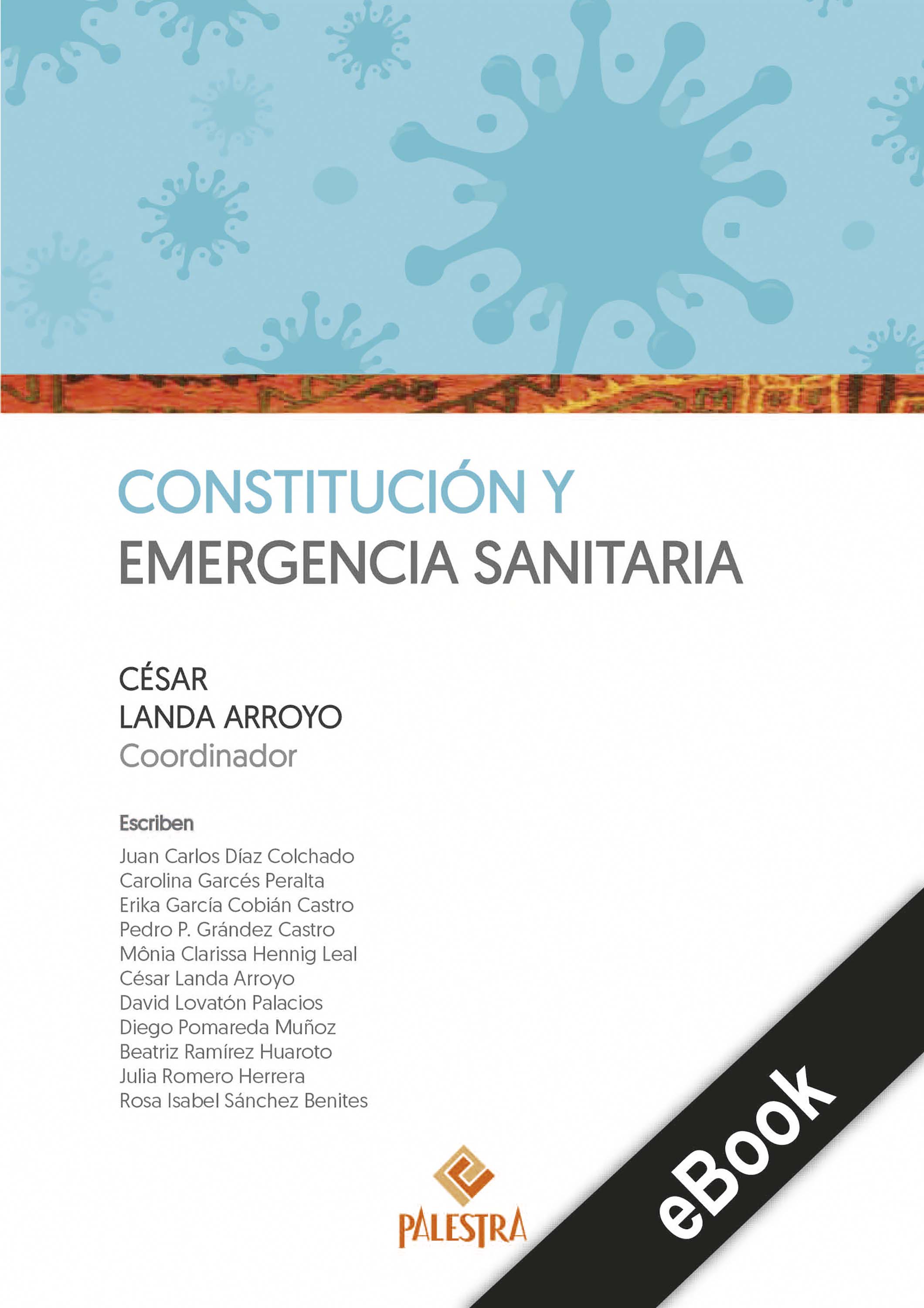 Обложка книги «Constitución y emergencia sanitaria»