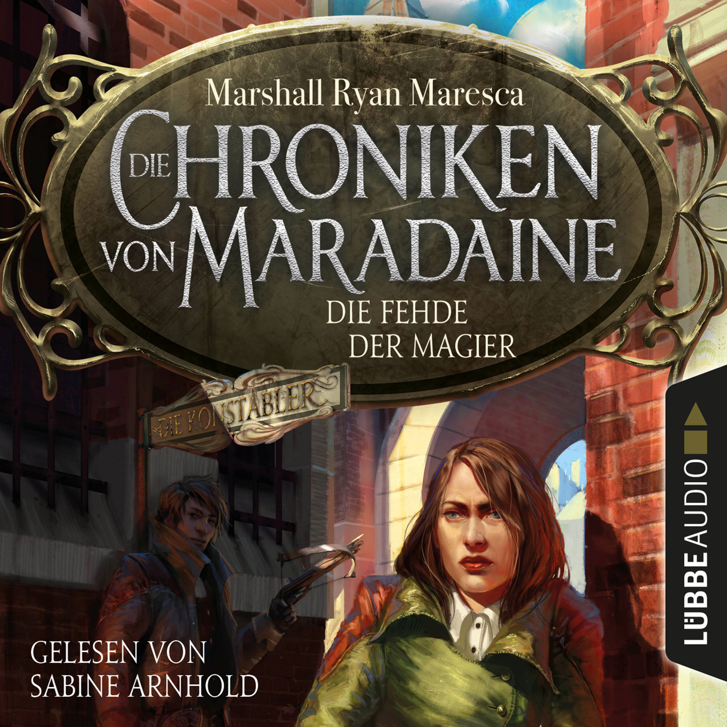Обложка книги «Die Fehde der Magier - Die Chroniken von Maradaine, Teil 2 (Ungekürzt)»