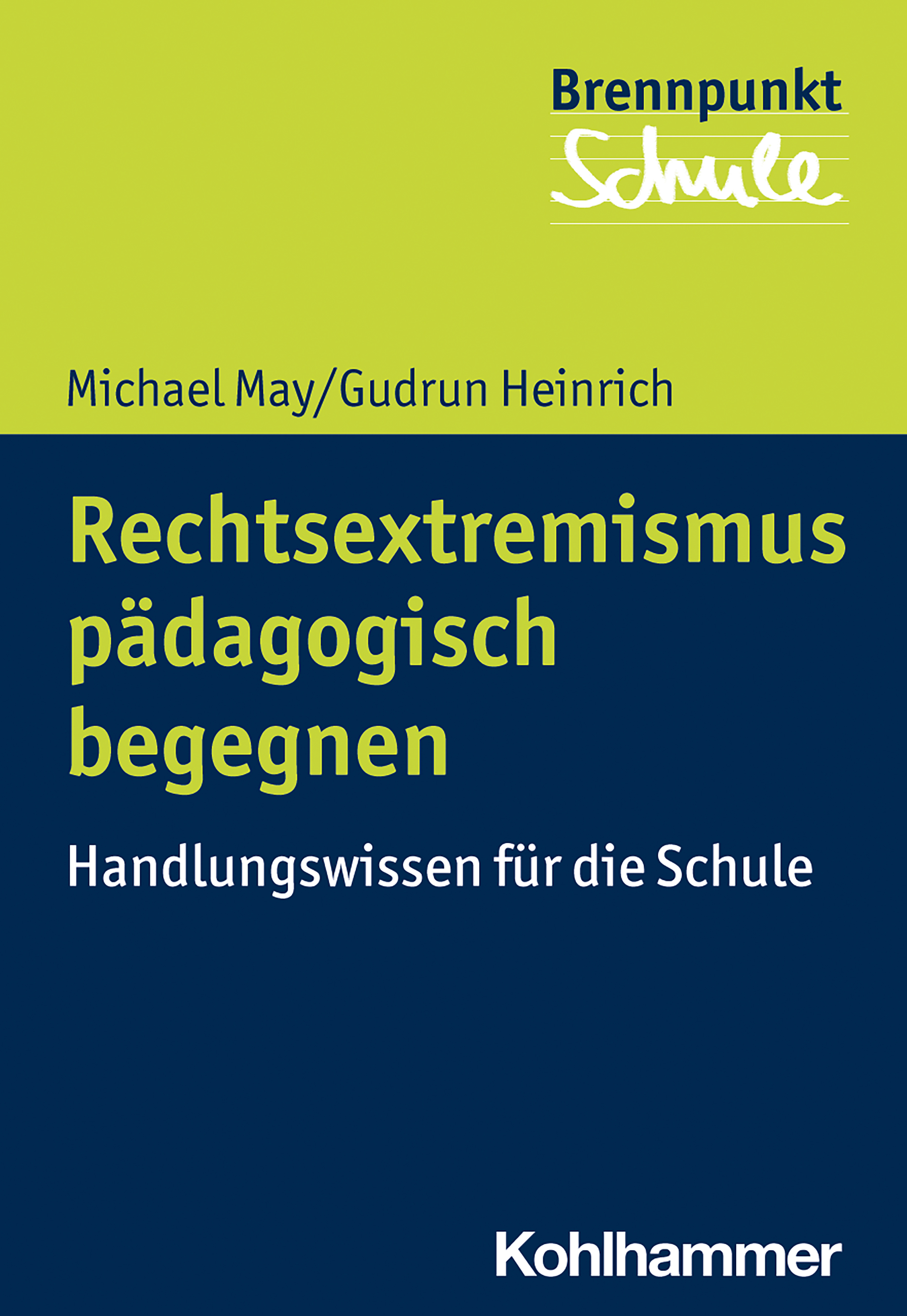Обложка книги «Rechtsextremismus pädagogisch begegnen»