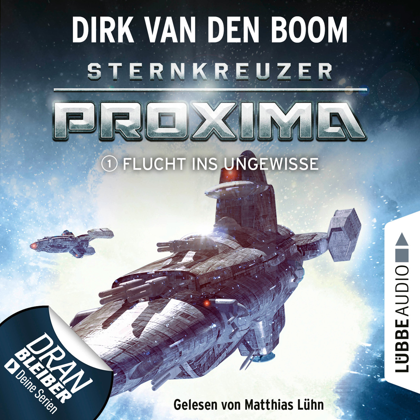Обложка книги «Flucht ins Ungewisse - Sternkreuzer Proxima, Folge 1 (Ungekürzt)»