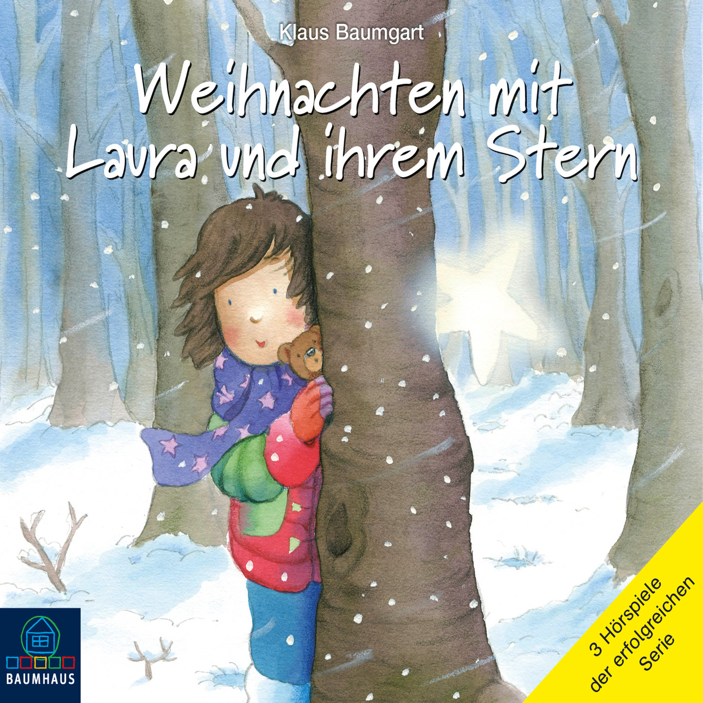 Обложка книги «Lauras Stern - Sonderband: Weihnachten mit Laura und ihrem Stern / Laura sucht den Weihnachtsmann / Lauras Weihnachtsstern / Die gestohlene Nase (Hörspiel)»