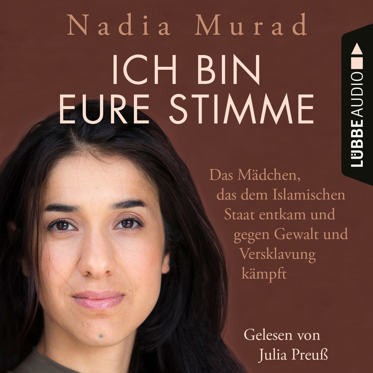 Обложка книги «Ich bin eure Stimme - Das Mädchen, das dem Islamischen Staat entkam und gegen Gewalt und Versklavung kämpft (Ungekürzt)»