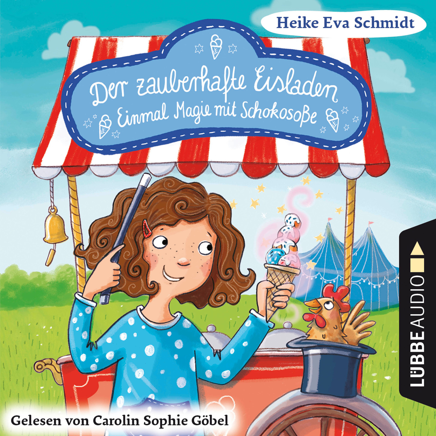 Обложка книги «Einmal Magie mit Schokosoße - Der zauberhafte Eisladen, Band 2 (Gekürzt)»