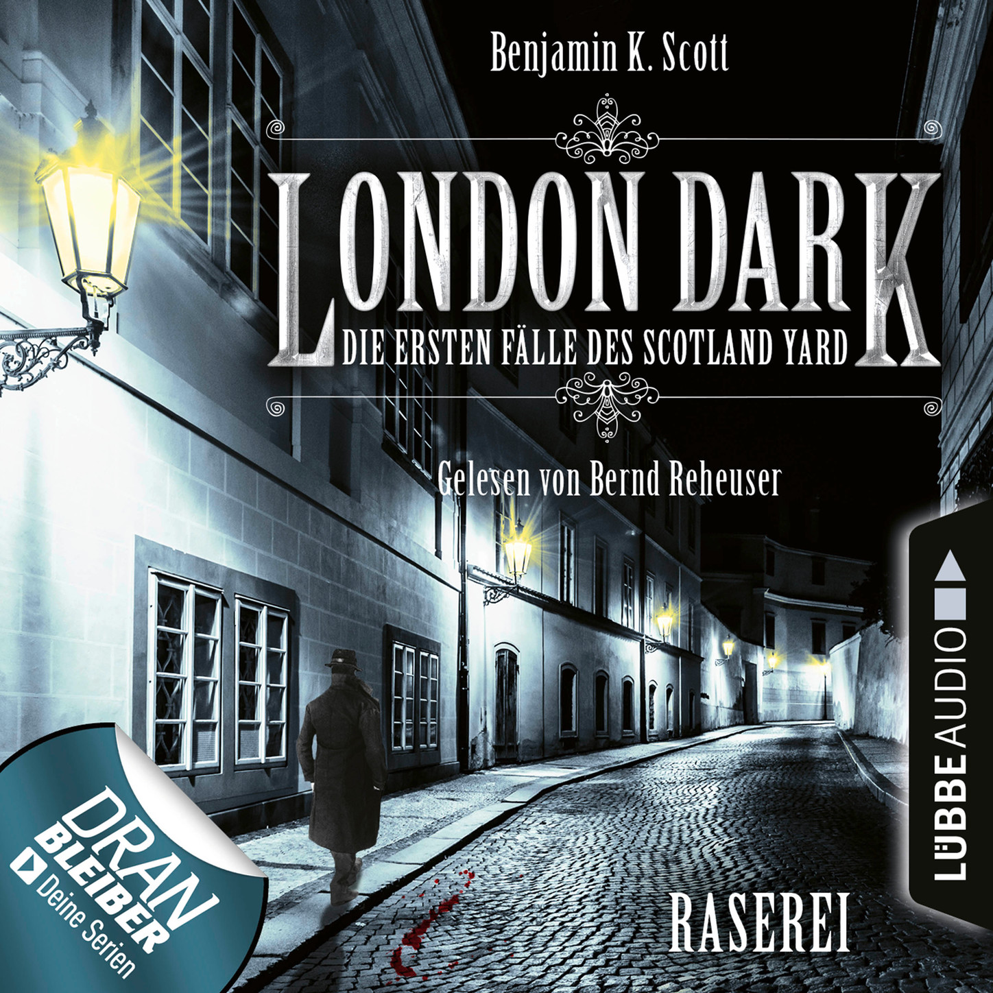 Обложка книги «London Dark - Die ersten Fälle des Scotland Yard, Folge 1: Raserei (Ungekürzt)»
