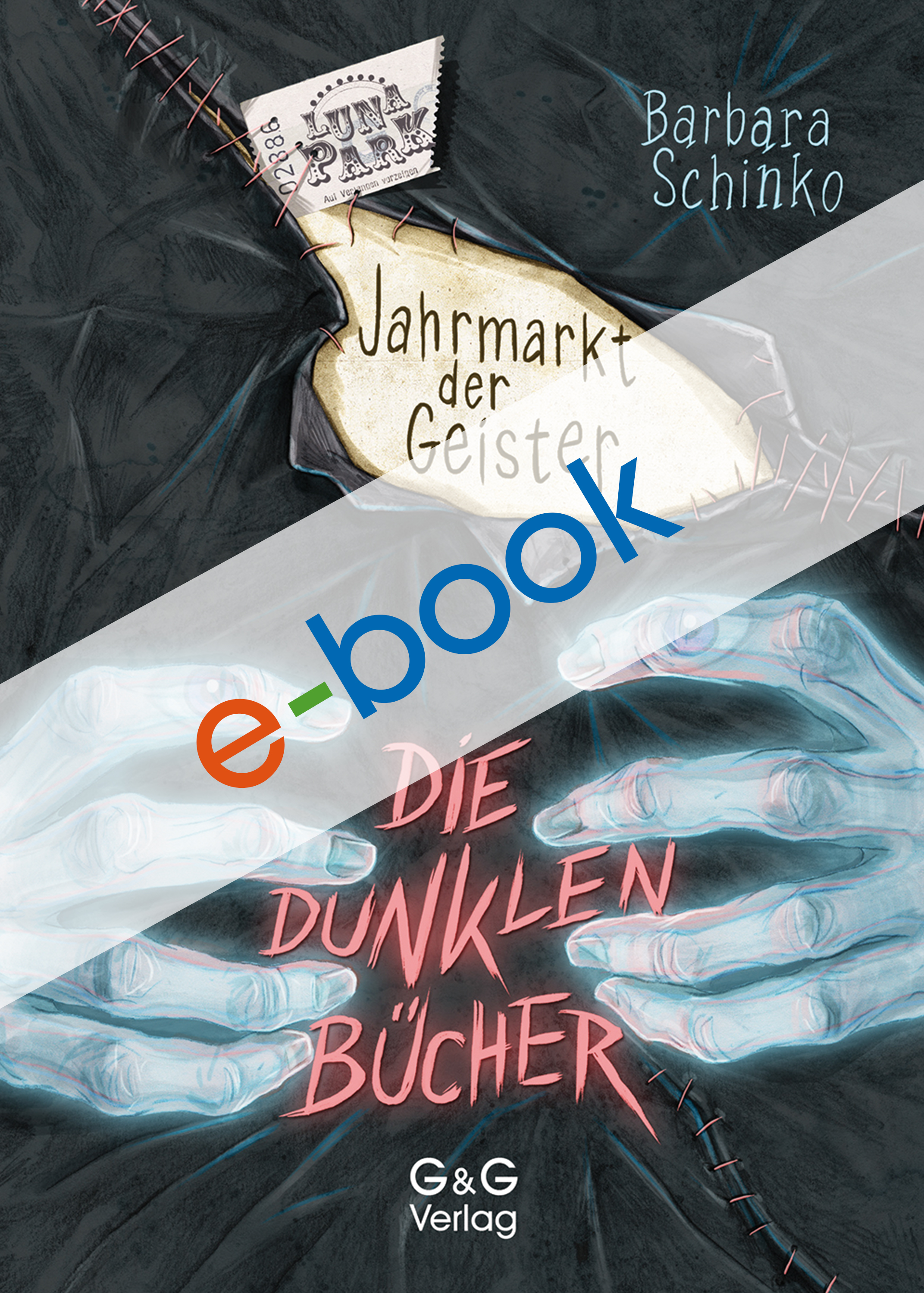 Обложка книги «Die dunklen Bücher - Jahrmarkt der Geister»