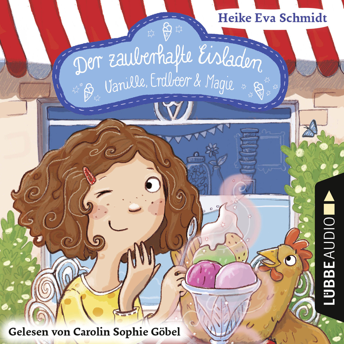 Обложка книги «Der zauberhafte Eisladen, Band 1: Vanille, Erdbeer und Magie (Gekürzt)»