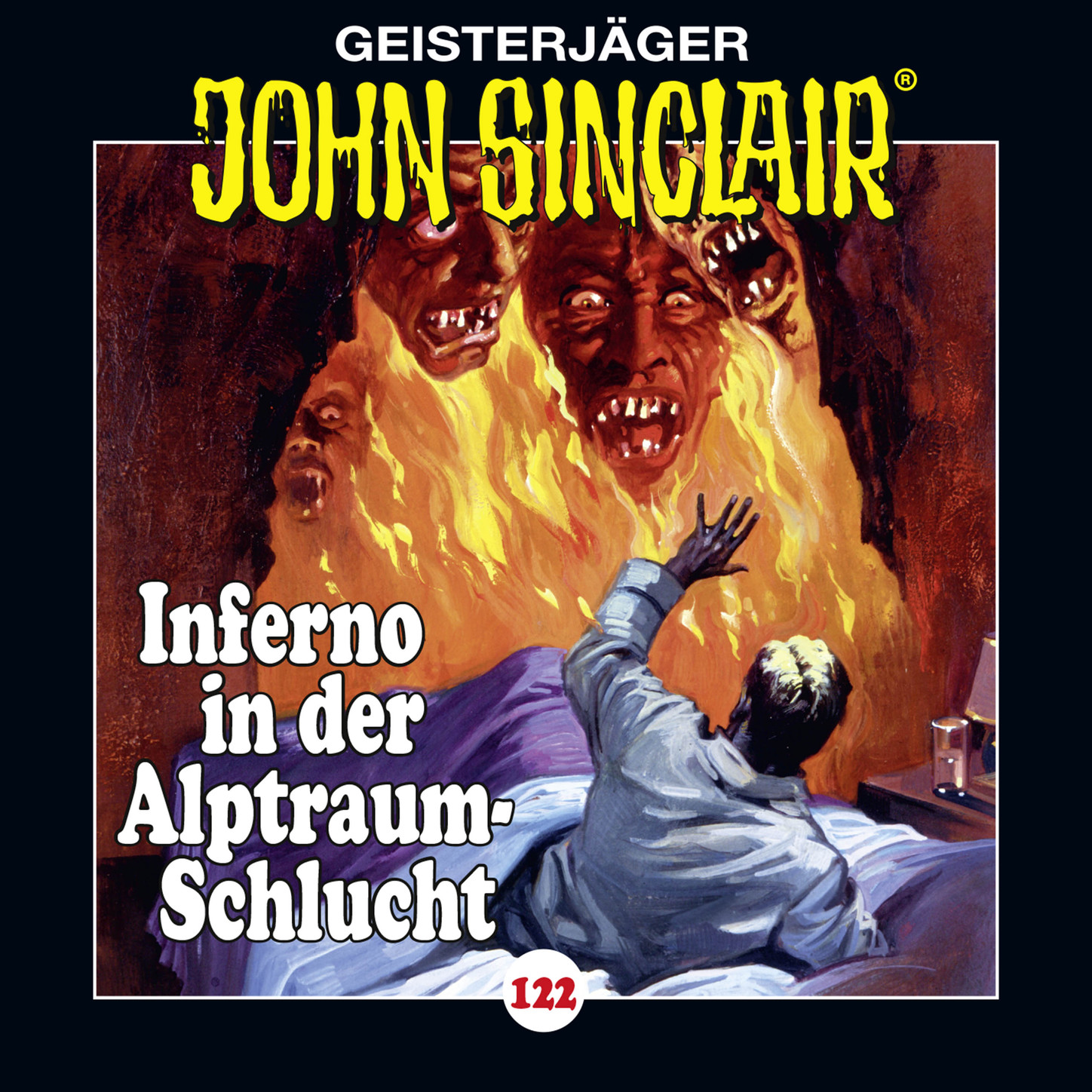 Обложка книги «John Sinclair, Folge 122: Inferno in der Alptraum-Schlucht. Teil 4 von 4»