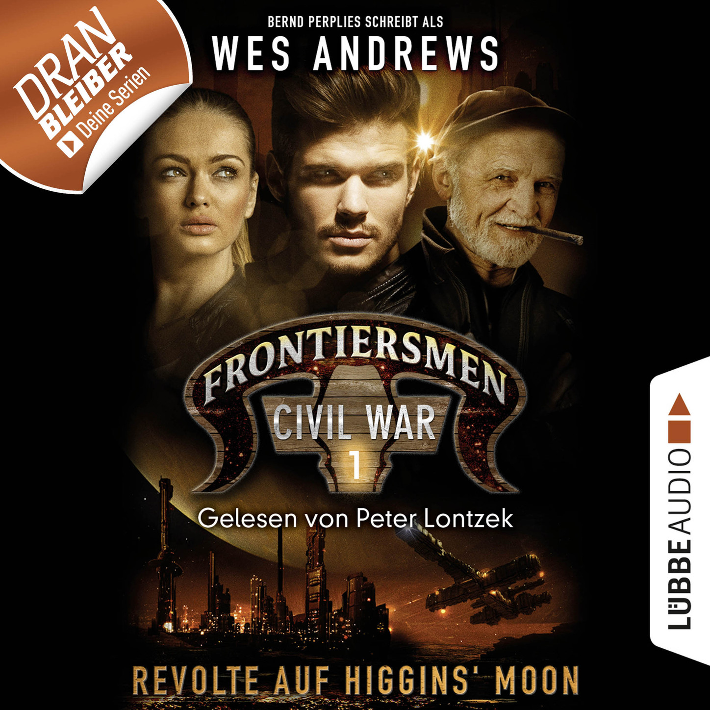 Обложка книги «Frontiersmen, Folge 1: Revolte auf Higgins' Moon (Ungekürzt)»