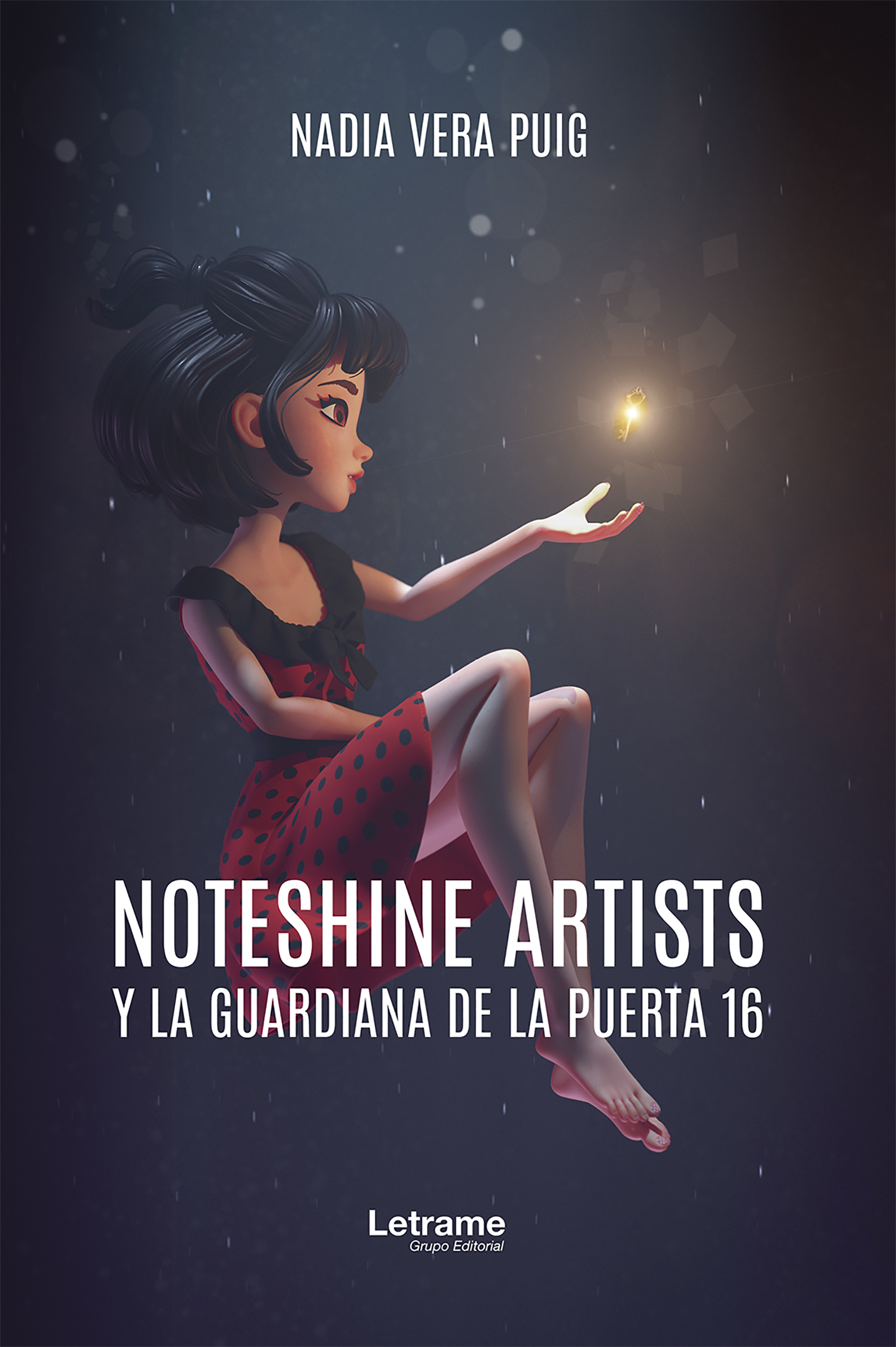 Обложка книги «Noteshine artists y la guardiana de la puerta 16»