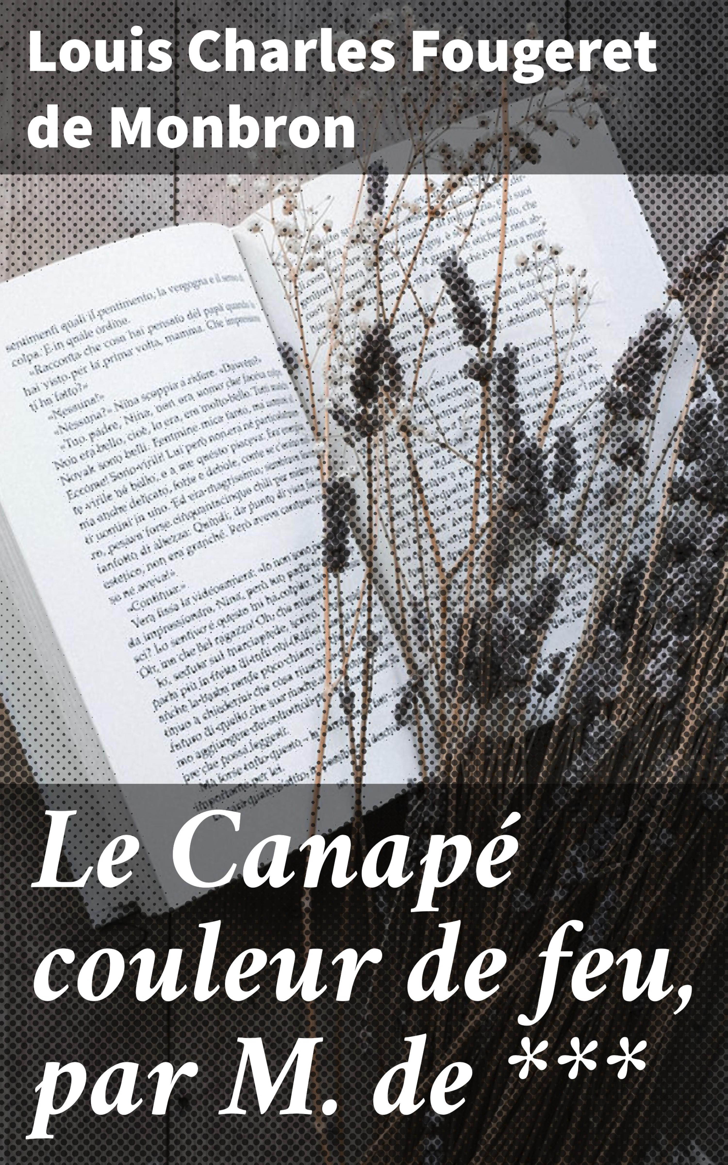 Обложка книги «Le Canapé couleur de feu, par M. de ***»