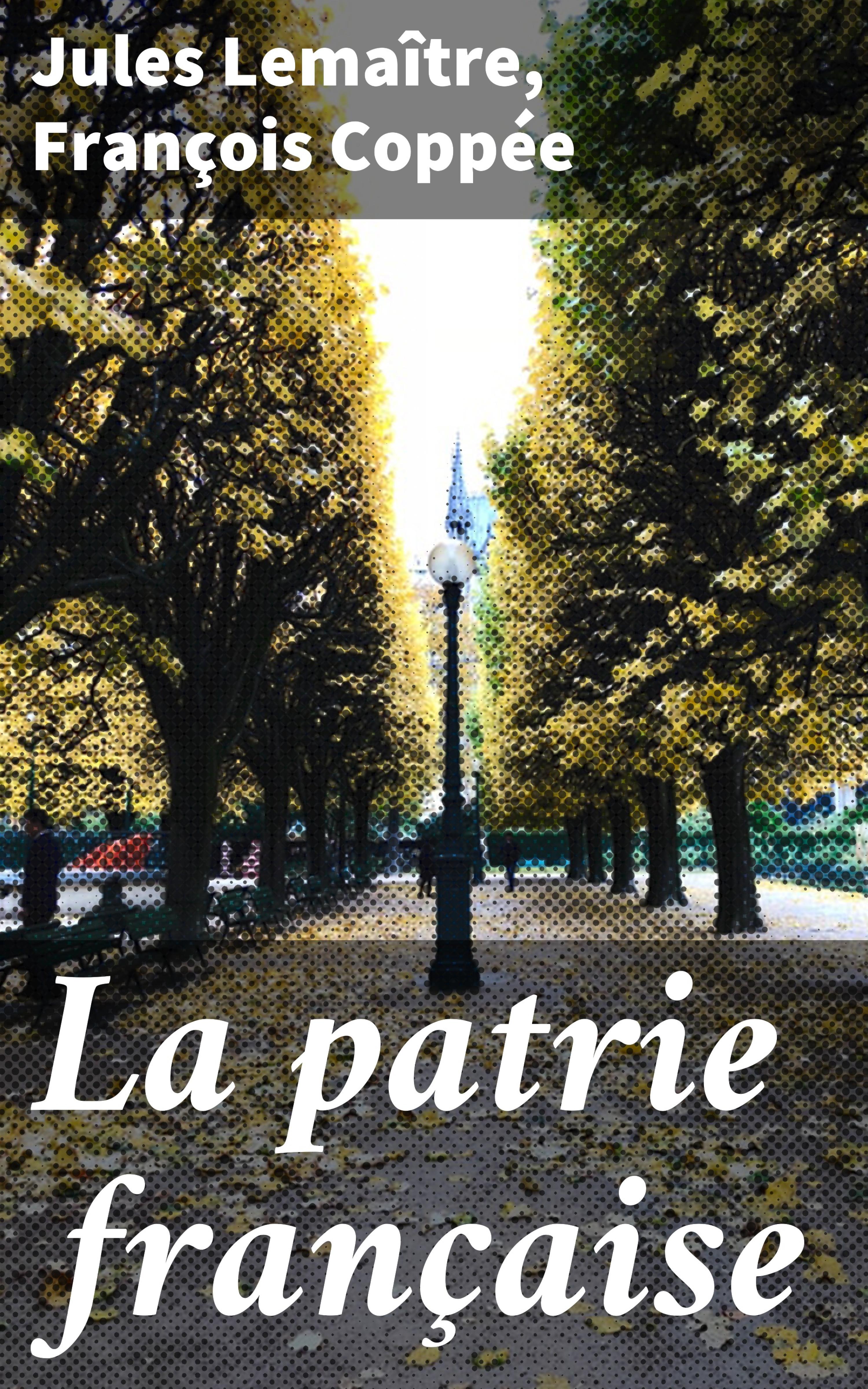Обложка книги «La patrie française»