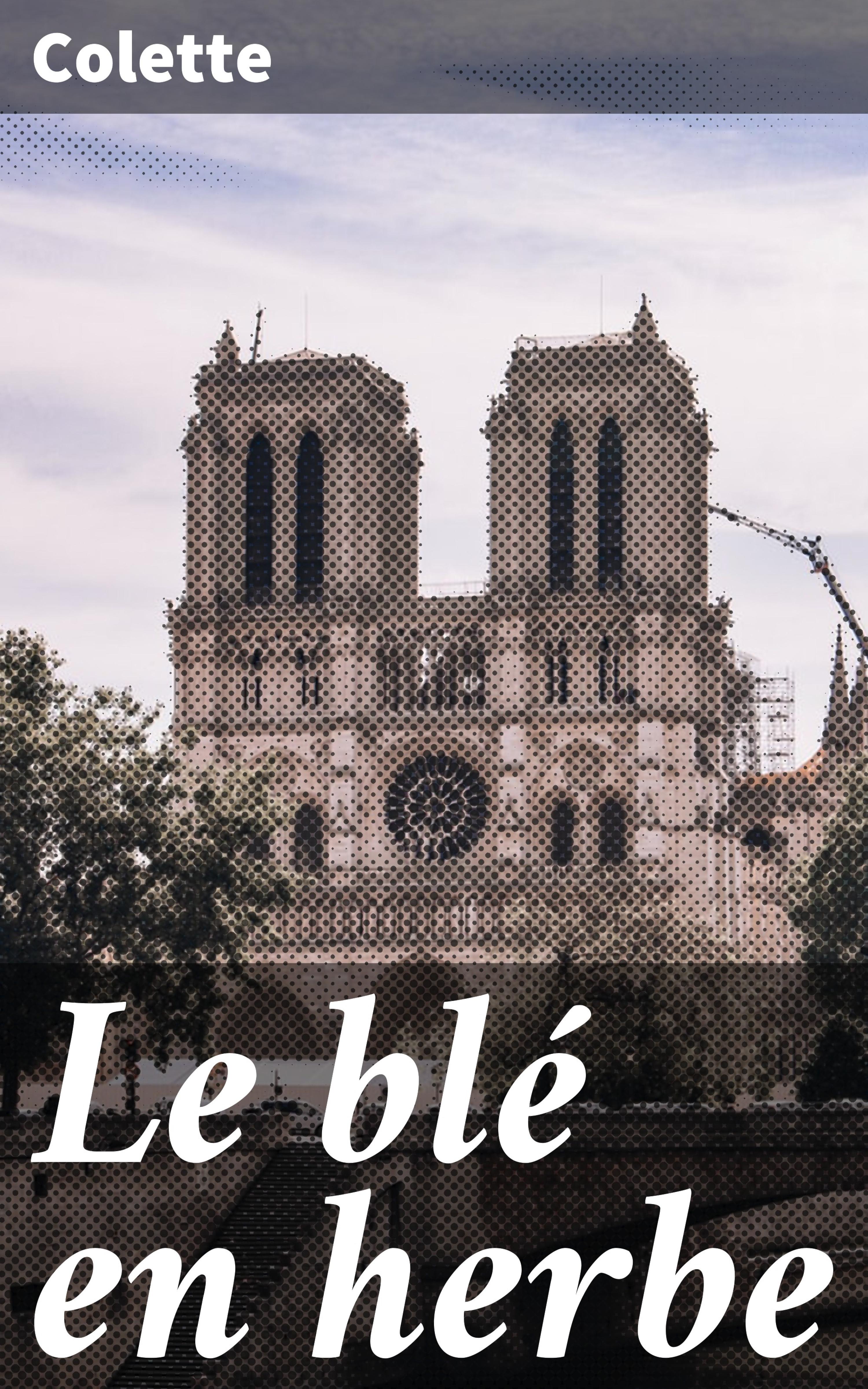 Обложка книги «Le blé en herbe»